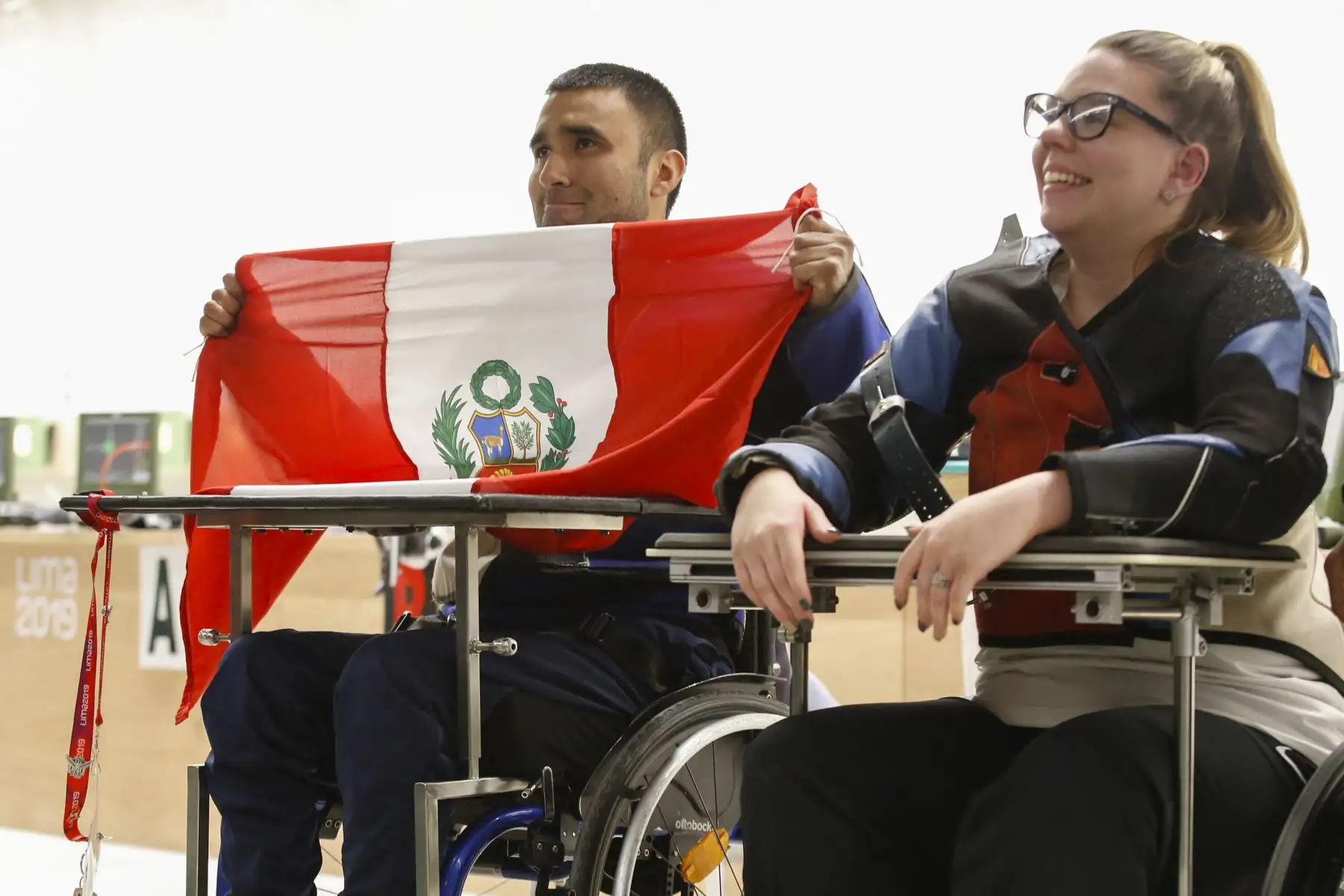 Jorge Arcela de Perú  gano medalla de plata en tiro Final en los Juegos Parapanamericanos Lima 2019. Foto:ANDINA/LIMA 2019 Jorge Arcela de Perú  gano medalla de plata en tiro Final en los Juegos Parapanamericanos Lima 2019. Foto:ANDINA/LIMA 2019