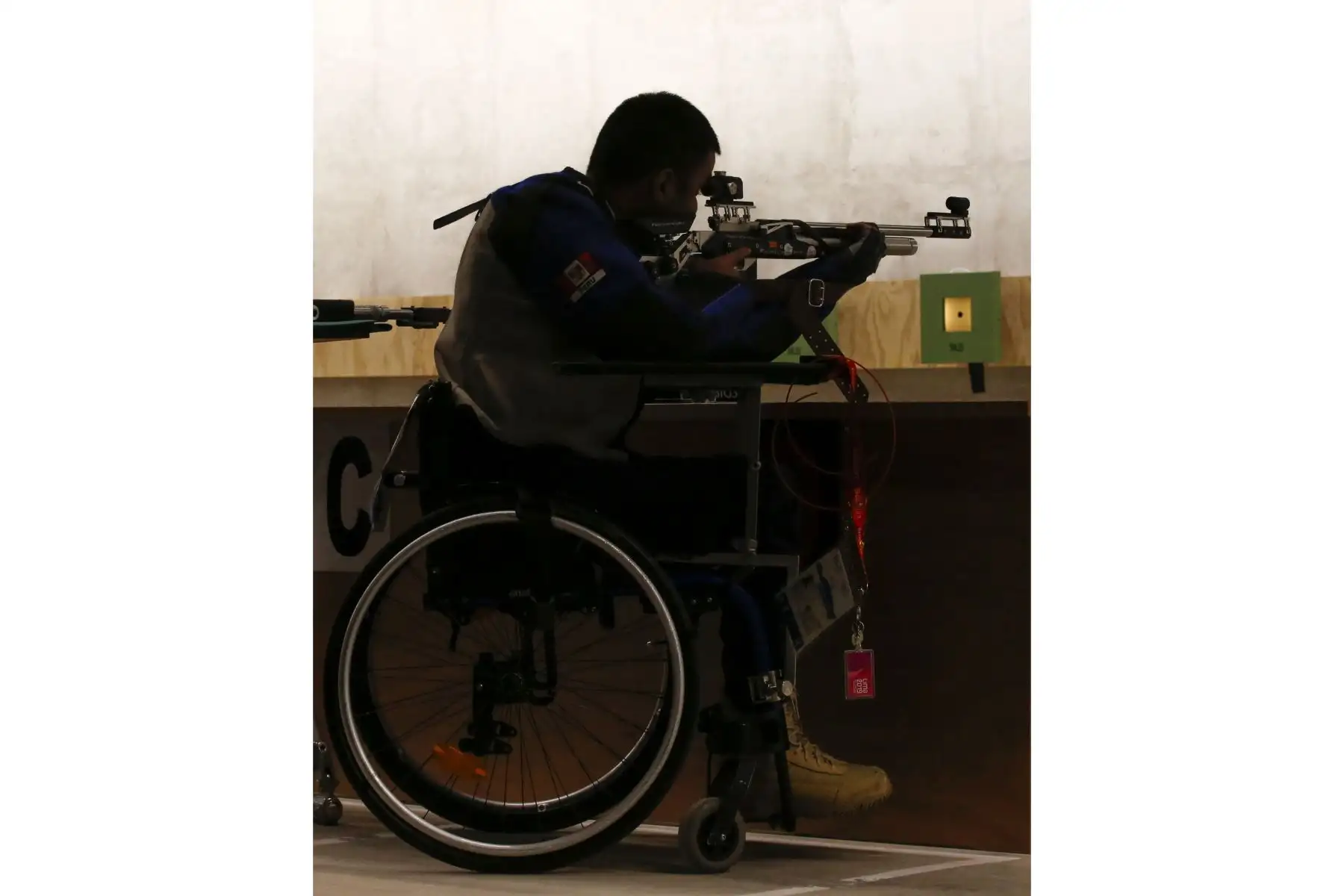 Jorge Arcela de Perú  gano medalla de plata en tiro Final en los Juegos Parapanamericanos Lima 2019. Foto:ANDINA/LIMA 2019 Jorge Arcela de Perú  gano medalla de plata en tiro Final en los Juegos Parapanamericanos Lima 2019. Foto:ANDINA/LIMA 2019