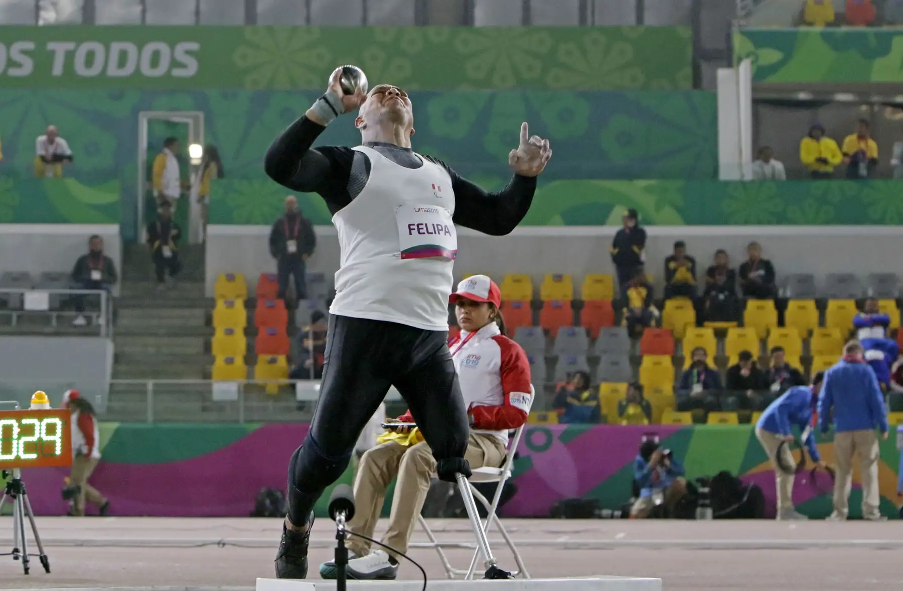 Carlos Felipa, el valeroso militar gano la tercera medalla de plata para Perú, en los Juegos Parapanamericanos Lima 2019. Foto:ANDINA/LIMA 2019 Carlos Felipa, el valeroso militar gano la tercera medalla de plata para Perú, en los Juegos Parapanamericanos Lima 2019. Foto:ANDINA/LIMA 2019