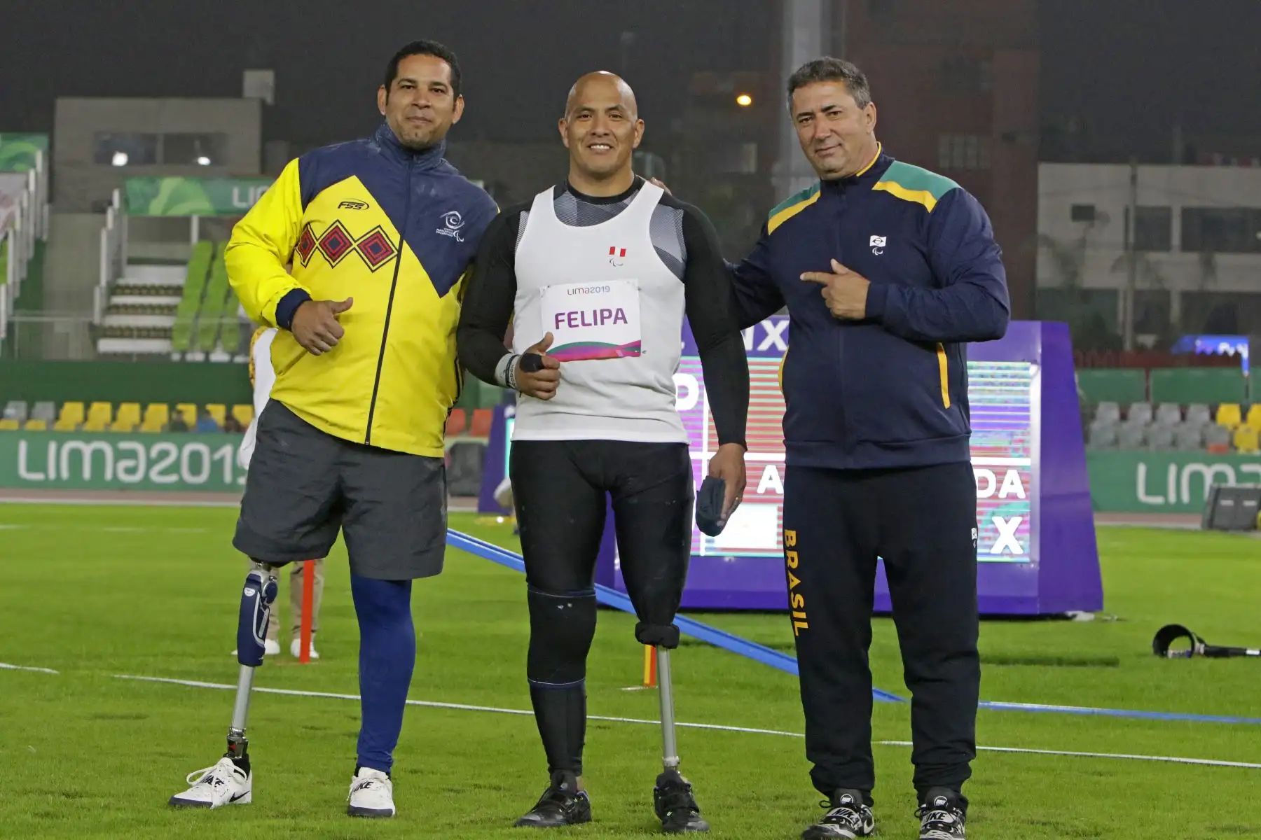 Carlos Felipa, el valeroso militar gano la tercera medalla de plata para Perú, en los Juegos Parapanamericanos Lima 2019. Foto:ANDINA/LIMA 2019 Carlos Felipa, el valeroso militar gano la tercera medalla de plata para Perú, en los Juegos Parapanamericanos Lima 2019. Foto:ANDINA/LIMA 2019