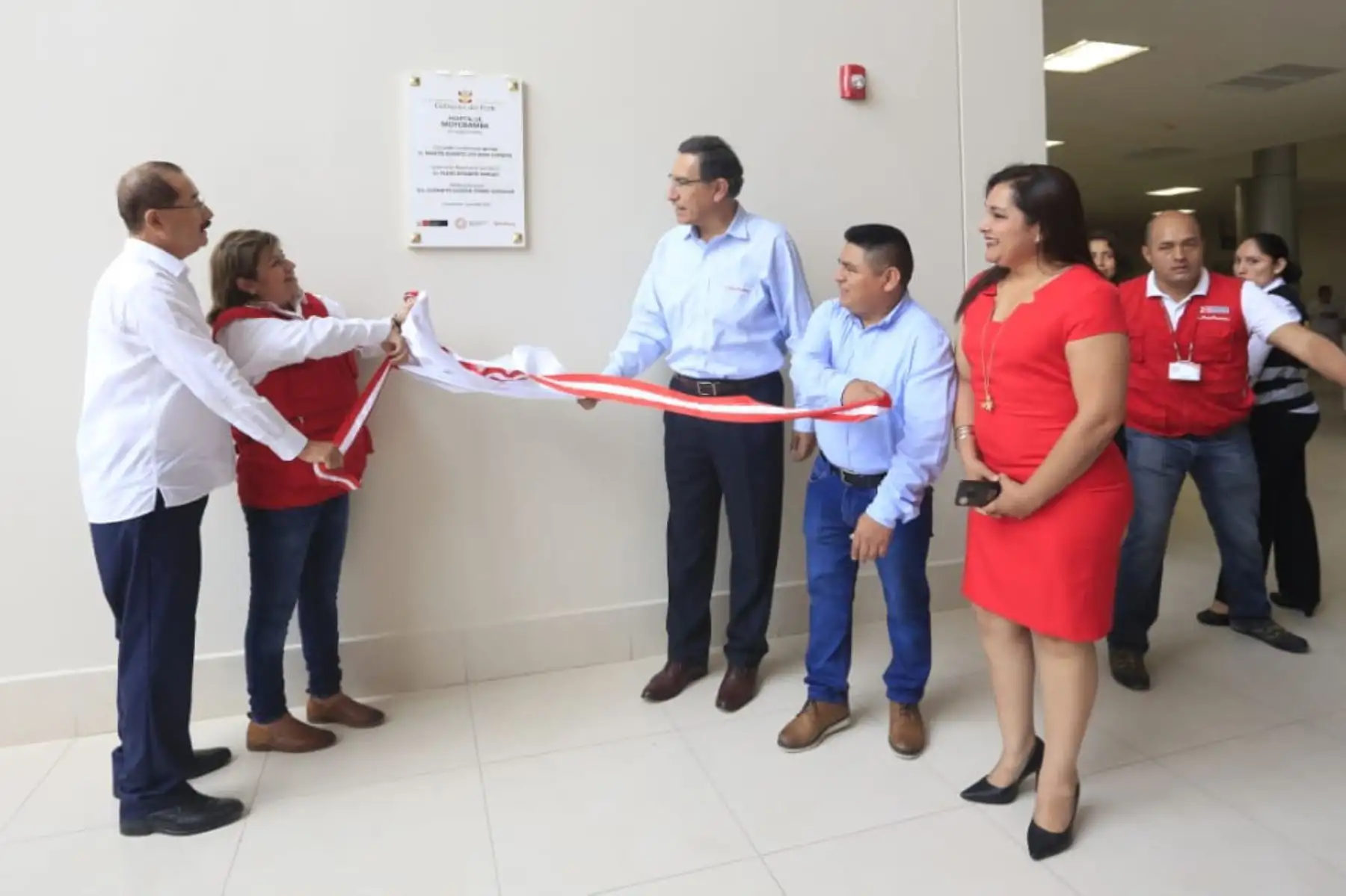 Inauguración del Hospital de Moyobamba a cargo del jefe de Estado, Martin Vizcarra.  Foto: ANDINA/Prensa Presidencia