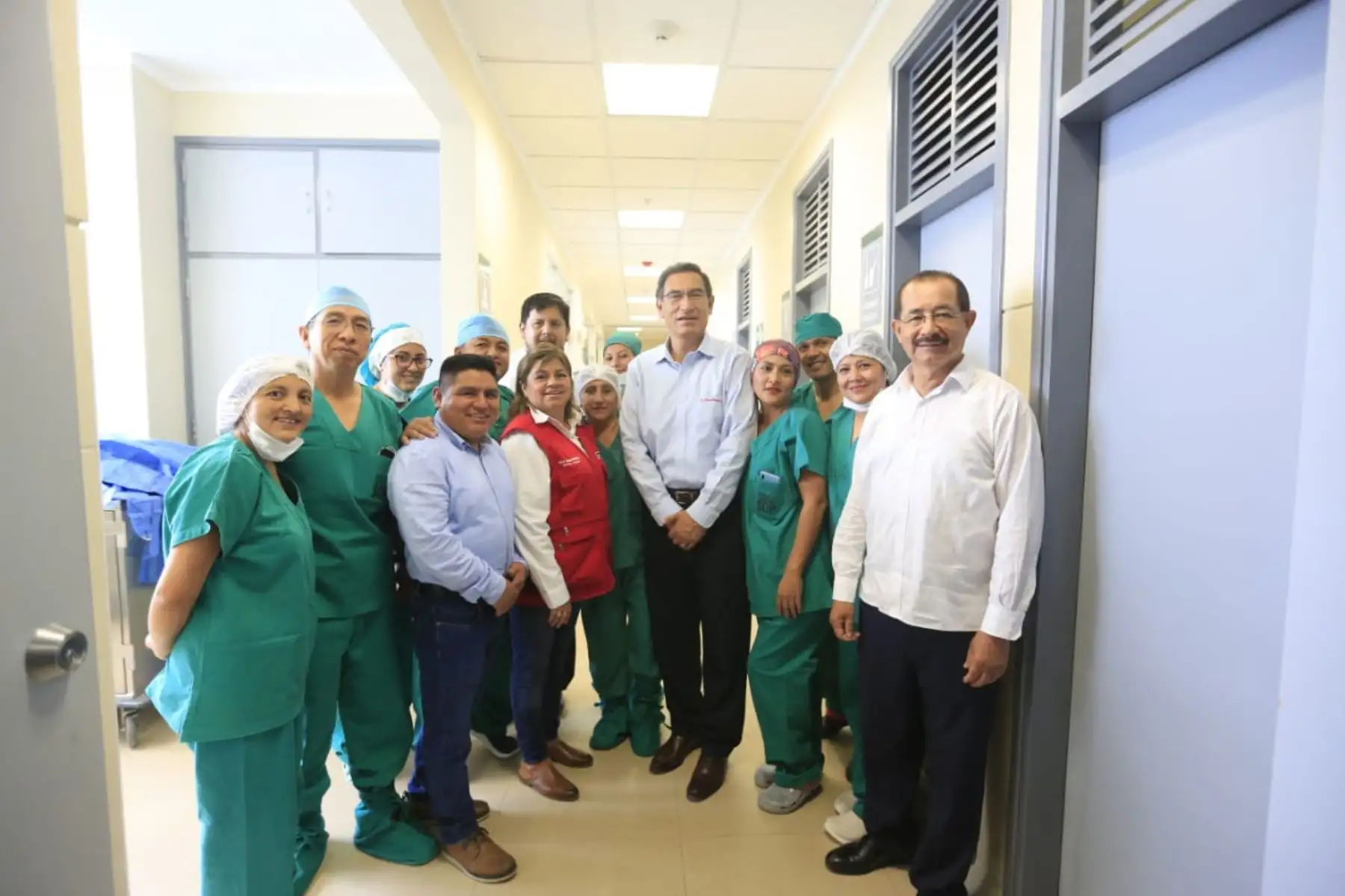 Inauguración del Hospital de Moyobamba a cargo del jefe de Estado, Martin Vizcarra.  Foto: ANDINA/Prensa Presidencia