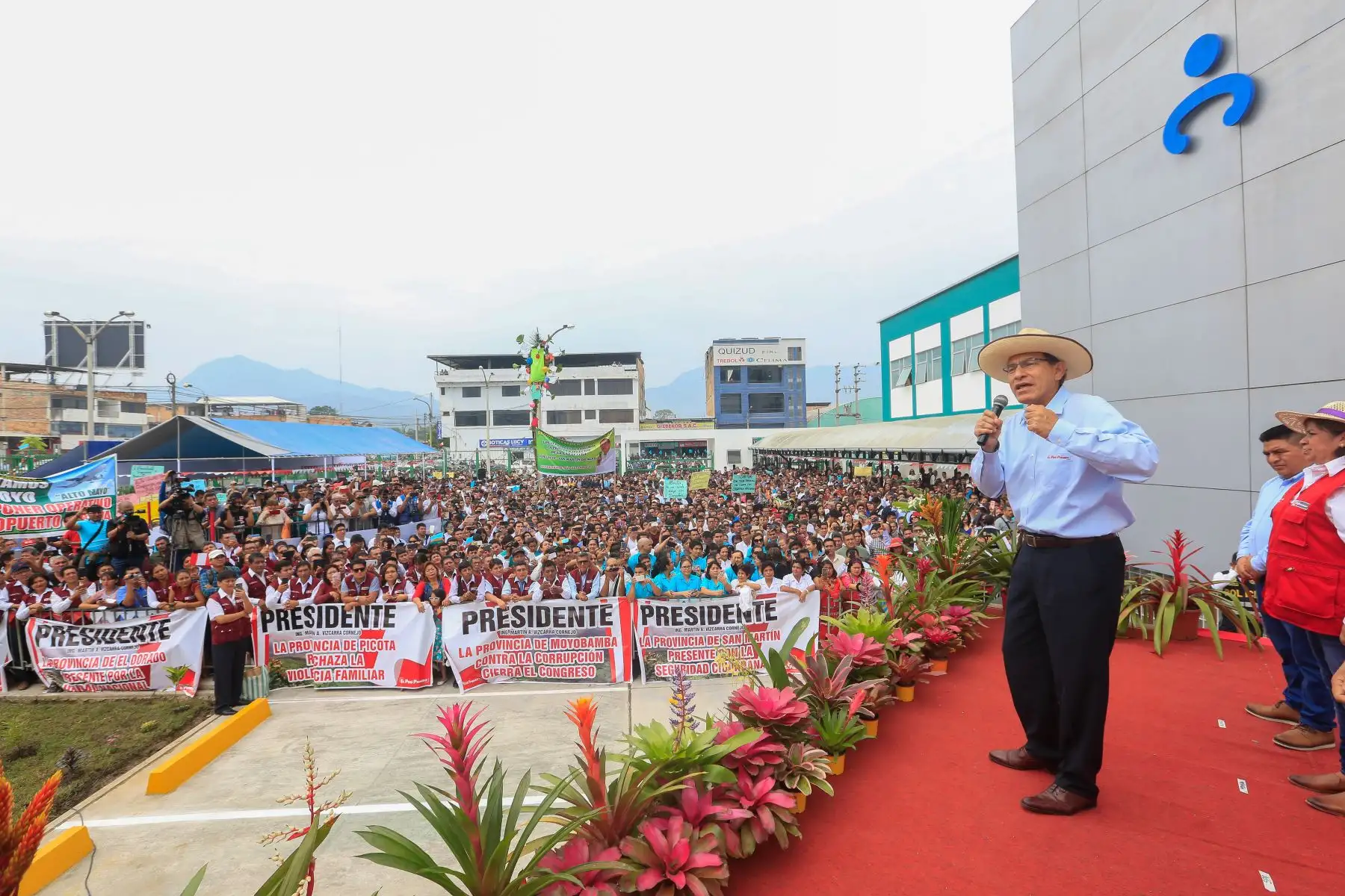 Presidente Vizcarra inauguró Hospital de Moyobamba que beneficiará a más de 288,000 habitantes de la región. Foto: ANDINA/Prensa Presidencia