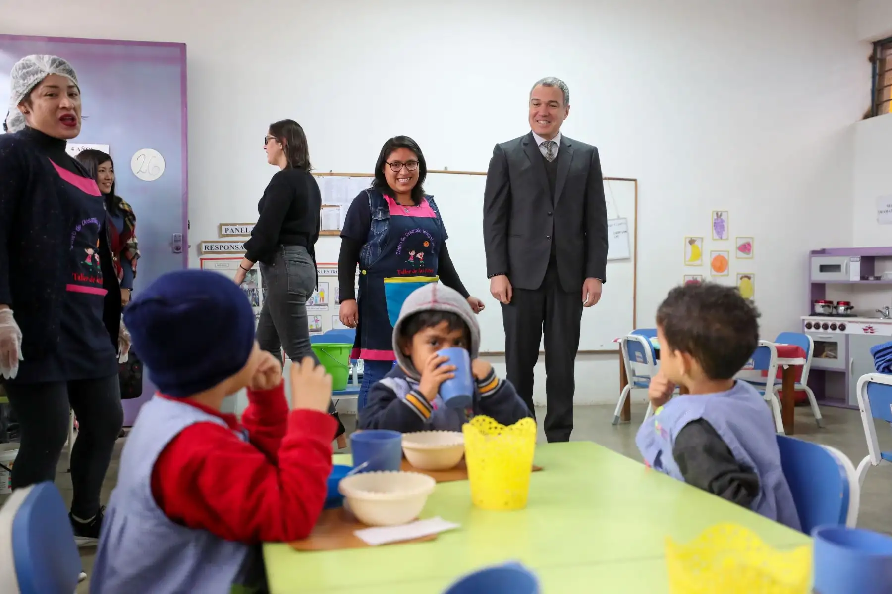 Presidente del Consejo de Ministros, Salvador del Solar, inaugura aula de formación técnica en la Asociación Taller de los Niños. Foto: ANDINA/PCM