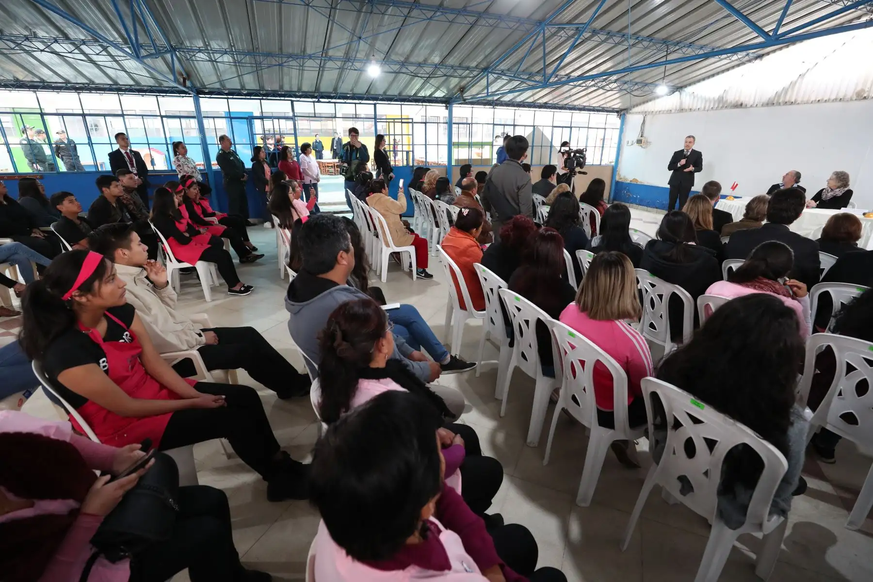 Presidente del Consejo de Ministros, Salvador del Solar, inaugura aula de formación técnica en la Asociación Taller de los Niños. Foto: ANDINA/PCM