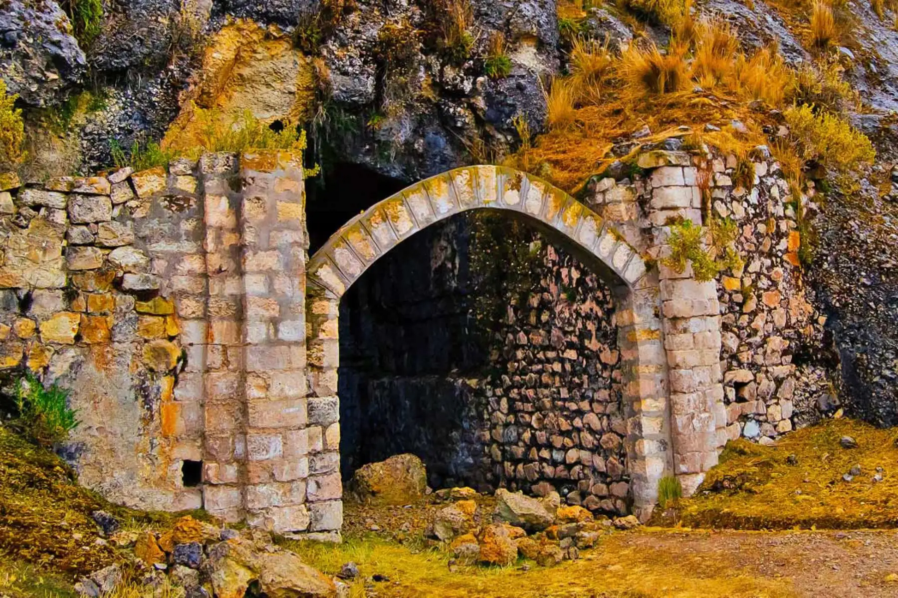 Huancavelica aspira a que el complejo minero Santa Bárbara forme parte de la Lista del Patrimonio Mundial de la Unesco. Foto: Promperú