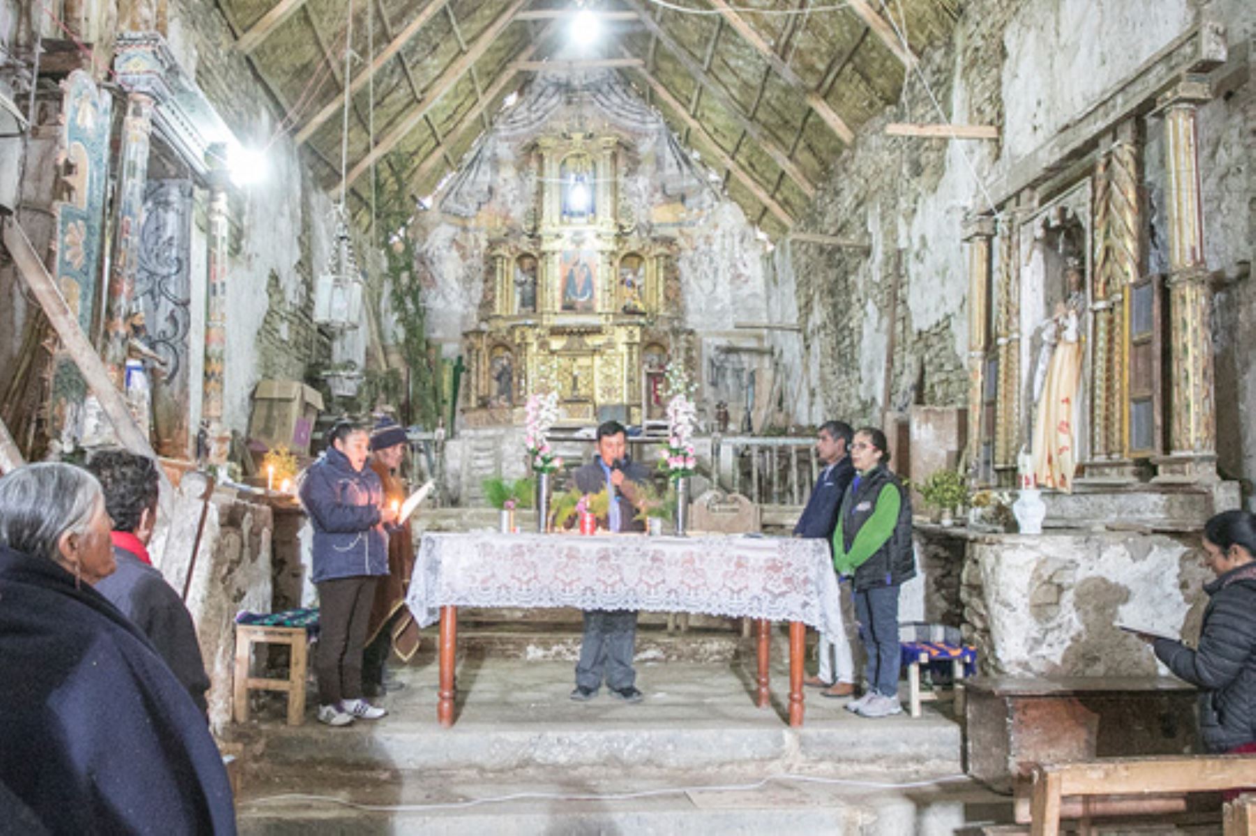 Estructuras y elementos de índole religioso de las iglesias Virgen del Carmen y San Martín de Thour de La Libertad serán restaurados por el Ministerio de Cultura.