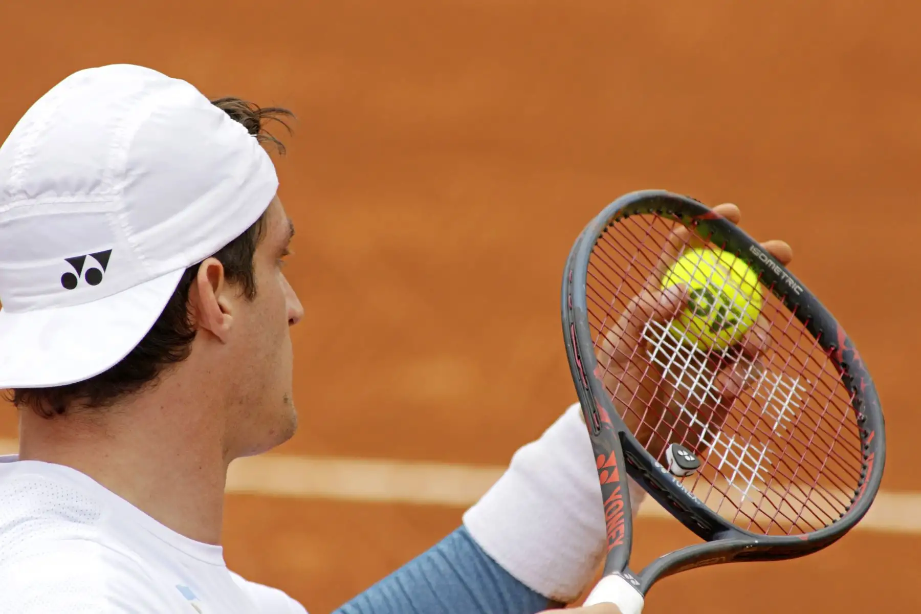 Gustavo Fernández (ARG) se enfrenta a Gustavo Carneiro (BRA) en Tenis en silla de ruedas en los Juegos Parapanamericanos Lima 2019.
Foto: ANDINA/ Lima 2019