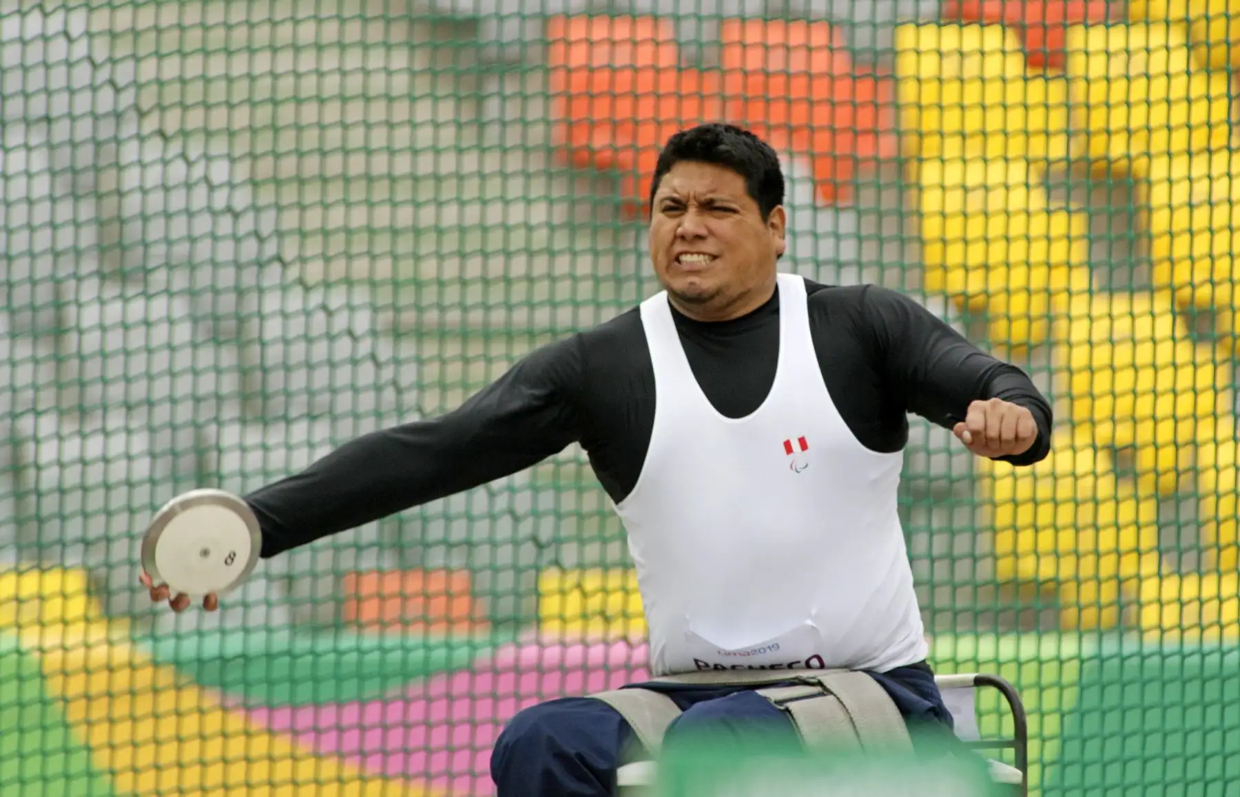 Kenny Pacheco , participa en la competencia de Para Atlestismo en los Juegos Parapanamericanos Lima 2019.
Foto: Lima 2019