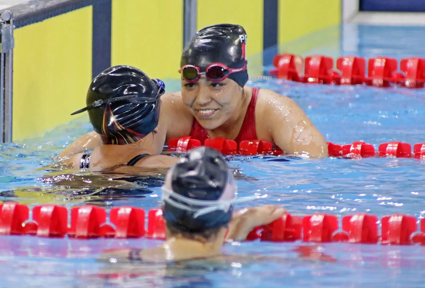Embajadora de Lima 2019 Dunia Felices participa en la final de los 50m libre de los Juegos Parapanamericanos.
Foto: ANDINA/ Lima 2019