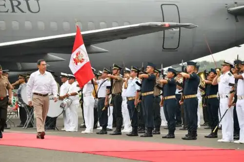 Presidente Martín Vizcarra.