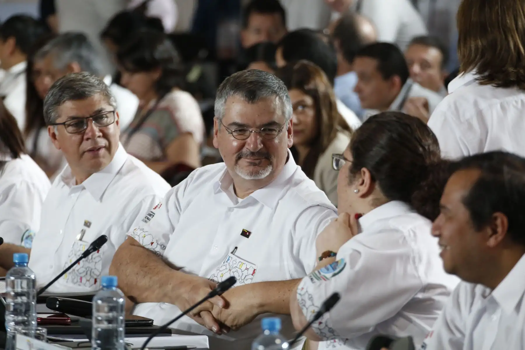 Presidentes Martín Vizcarra e Iván Duque reunidos en el V Gabinete Binacional Perú - Colombia. Foto: ANDINA/Renato Pajuelo