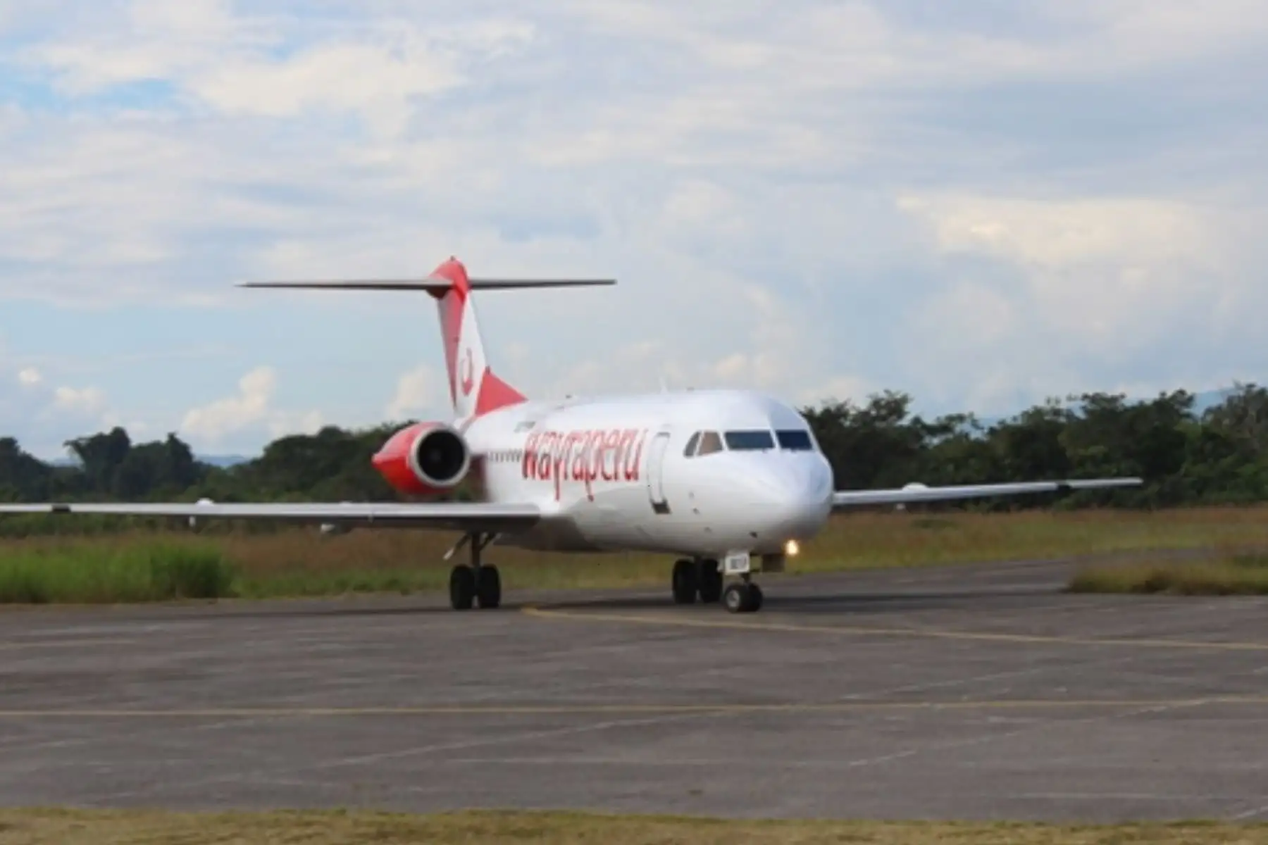 La modernización del aeropuerto de Rioja, ubicado en la región San Martín, beneficiará a más de 860,000 personas. ANDINA/Difusión