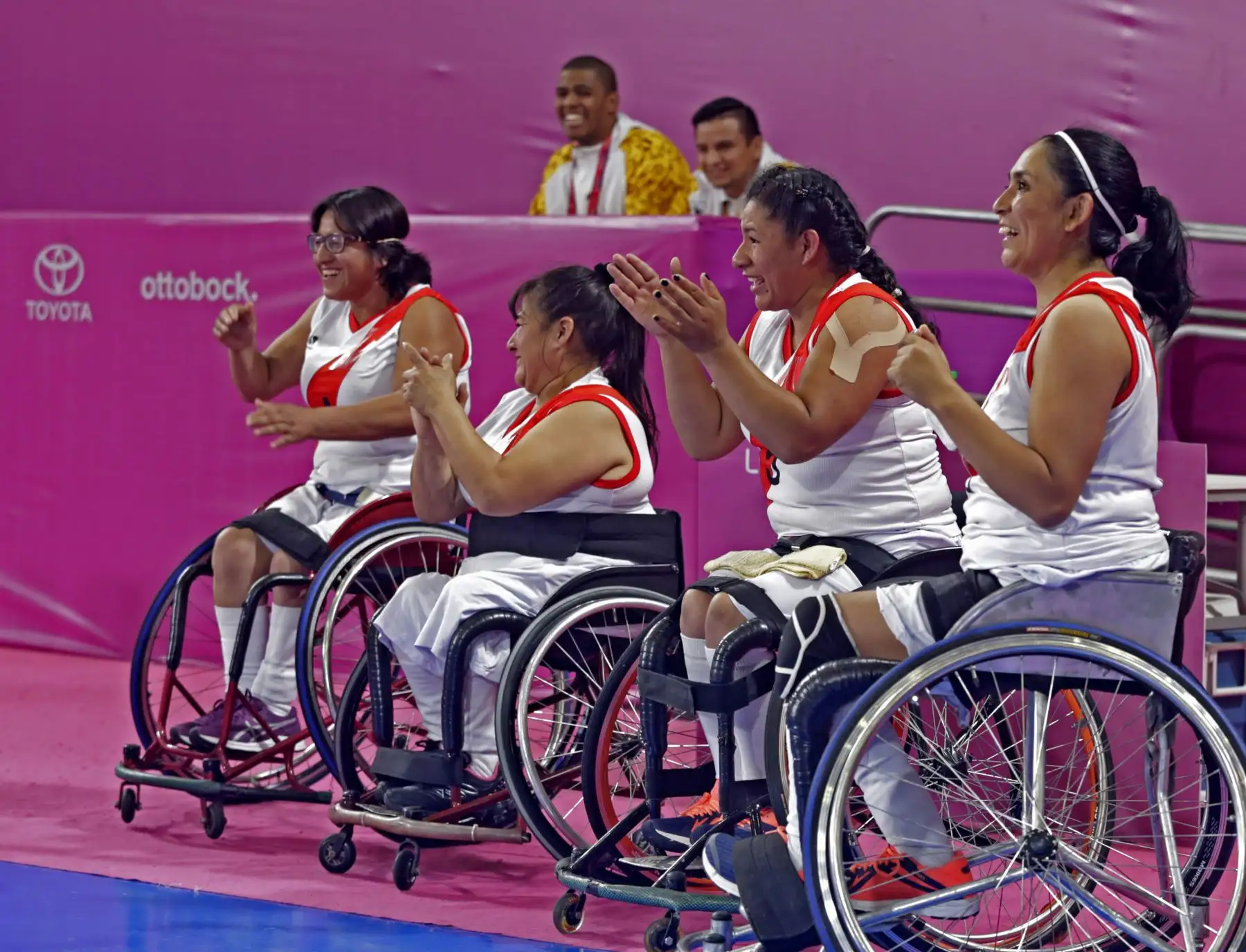 Perú luchó hasta el final contra Chile en Baloncesto de silla sentado femenino. Foto: ANDINA/ Lima 2019
