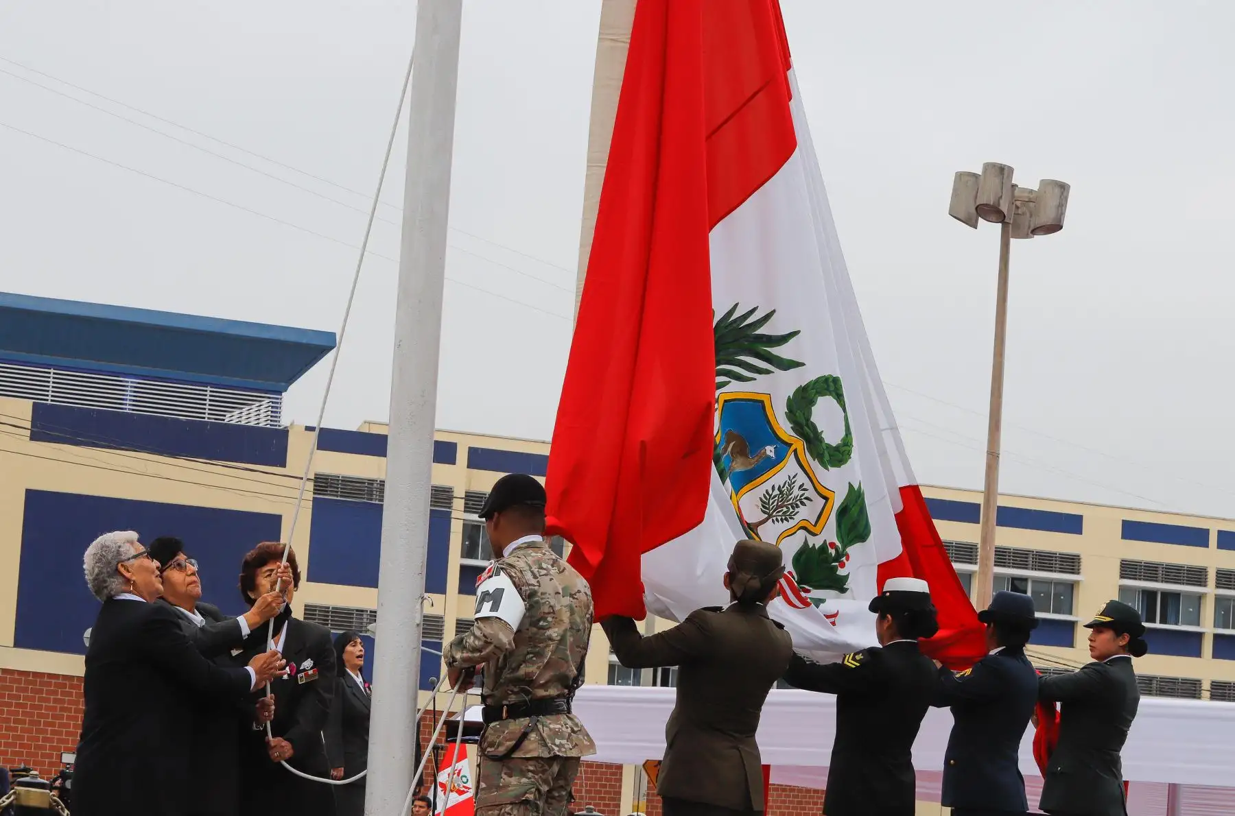 Presidente Vizcarra participa en la ceremonia por el 90 aniversario de la reincorporación de Tacna a la heredad nacional. Foto: ANDINA/Prensa Presidencia