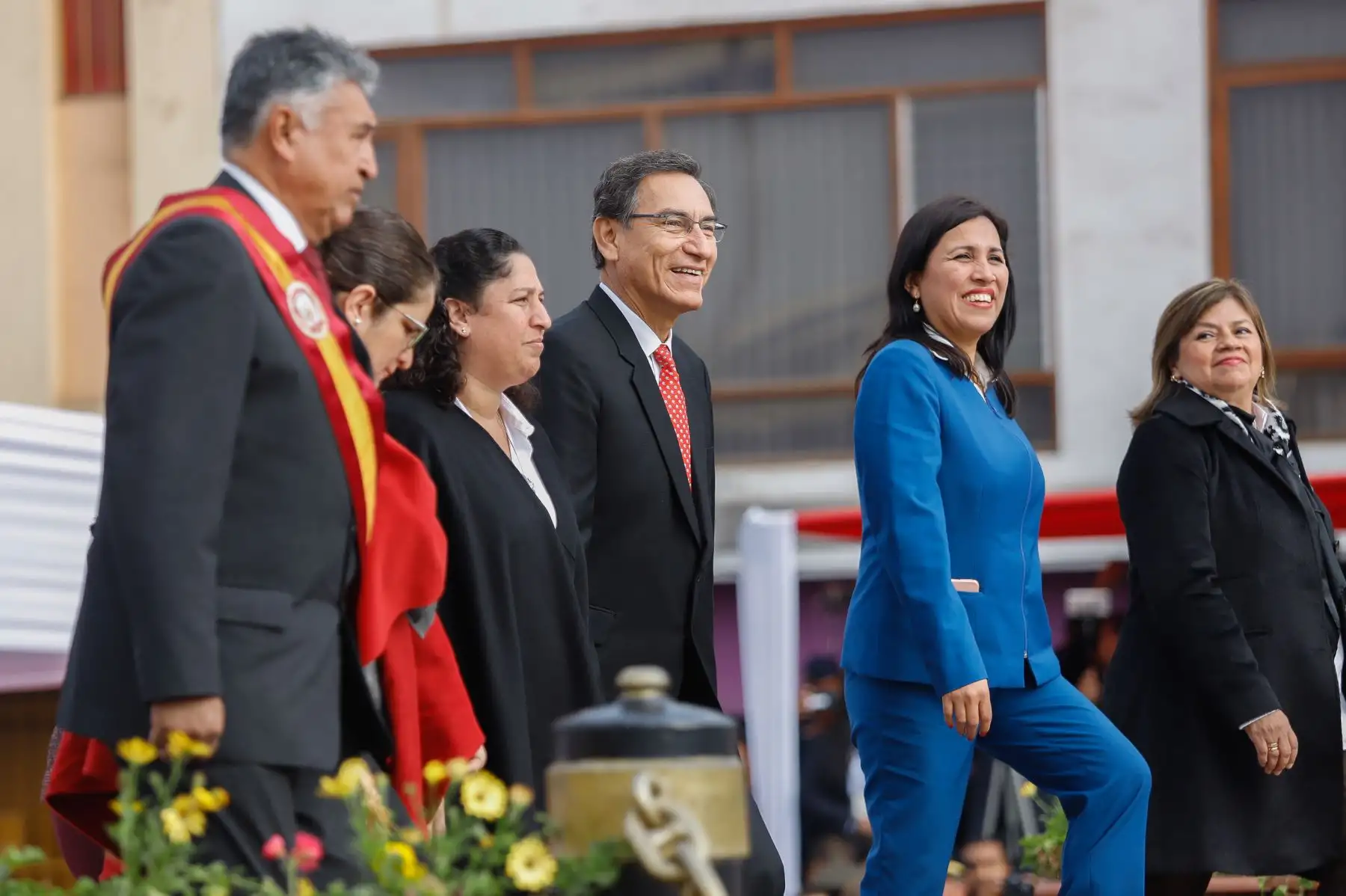 Presidente Vizcarra participa en la ceremonia por el 90 aniversario de la reincorporación de Tacna a la heredad nacional. Foto: ANDINA/Prensa Presidencia