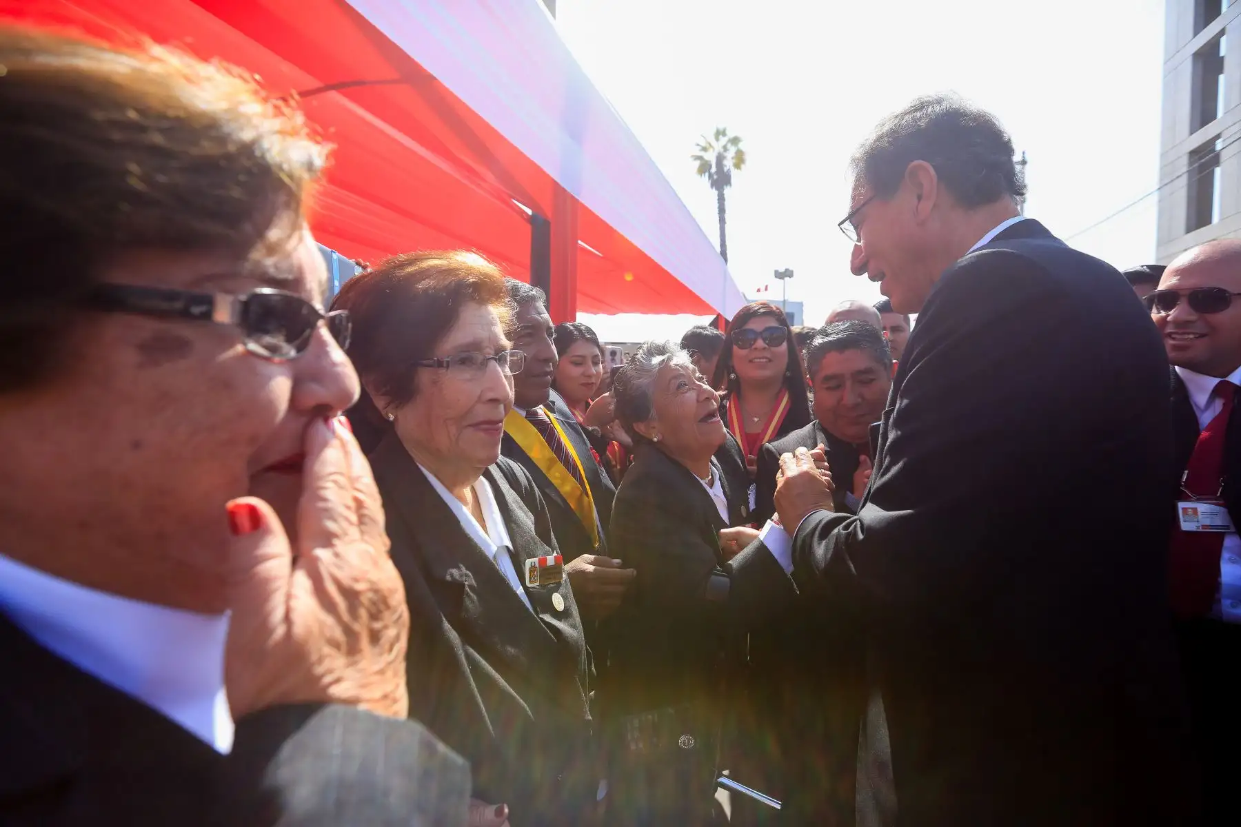 Presidente Vizcarra participa en la ceremonia por el 90 aniversario de la reincorporación de Tacna a la heredad nacional. Foto: ANDINA/Prensa Presidencia