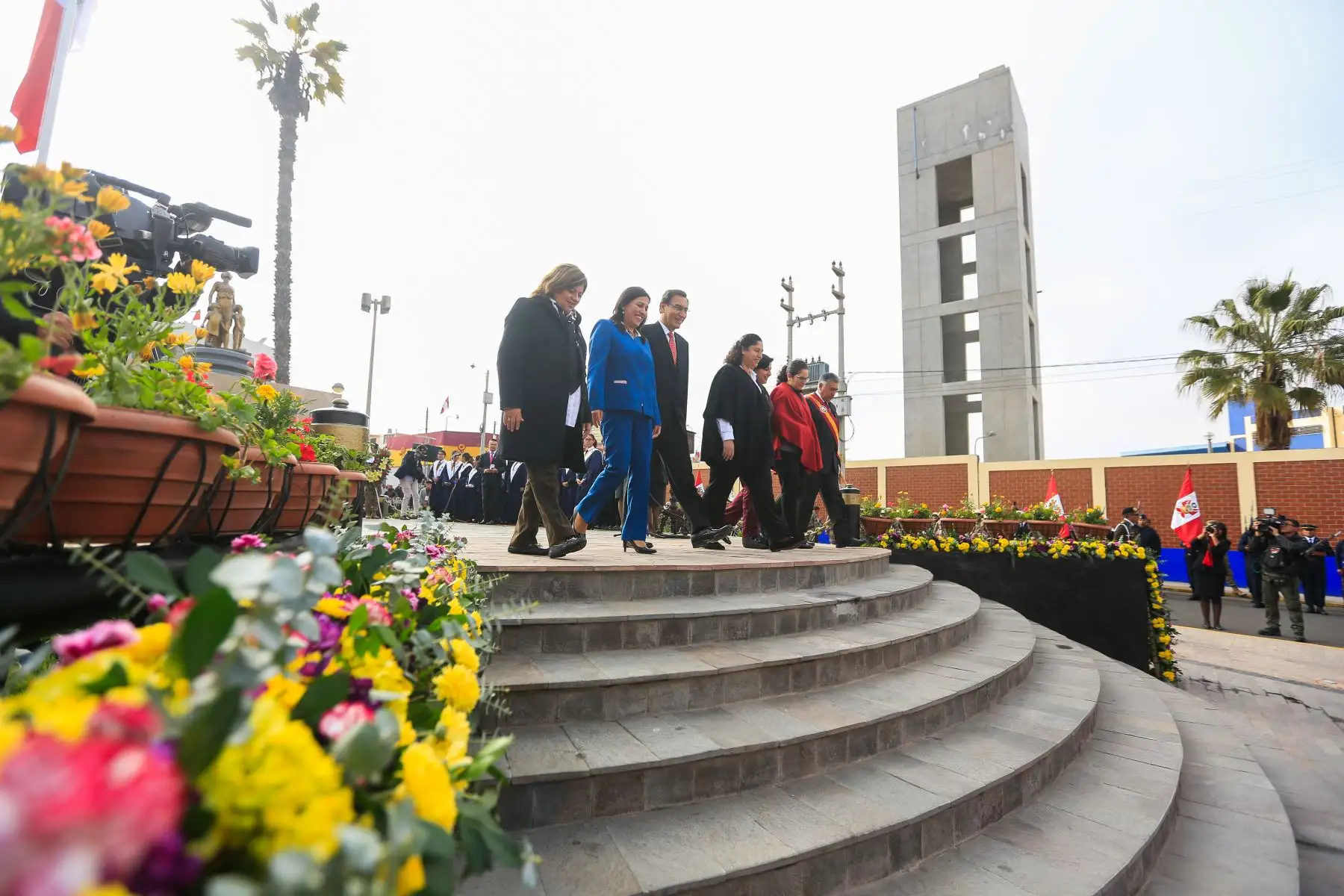 Presidente Vizcarra participa en la ceremonia por el 90 aniversario de la reincorporación de Tacna a la heredad nacional. Foto: ANDINA/Prensa Presidencia