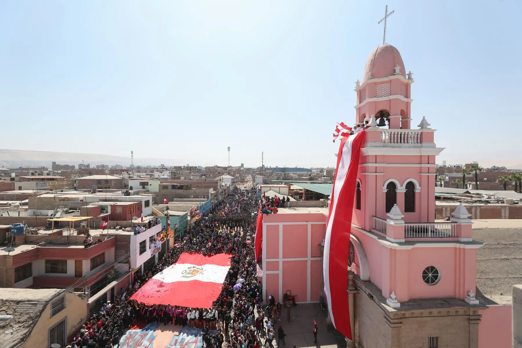 Presidente Vizcarra y ministros de Estado participan en la ceremonia por el 90 aniversario de la reincorporación de Tacna a la heredad nacional. Foto: ANDINA/MINDEF