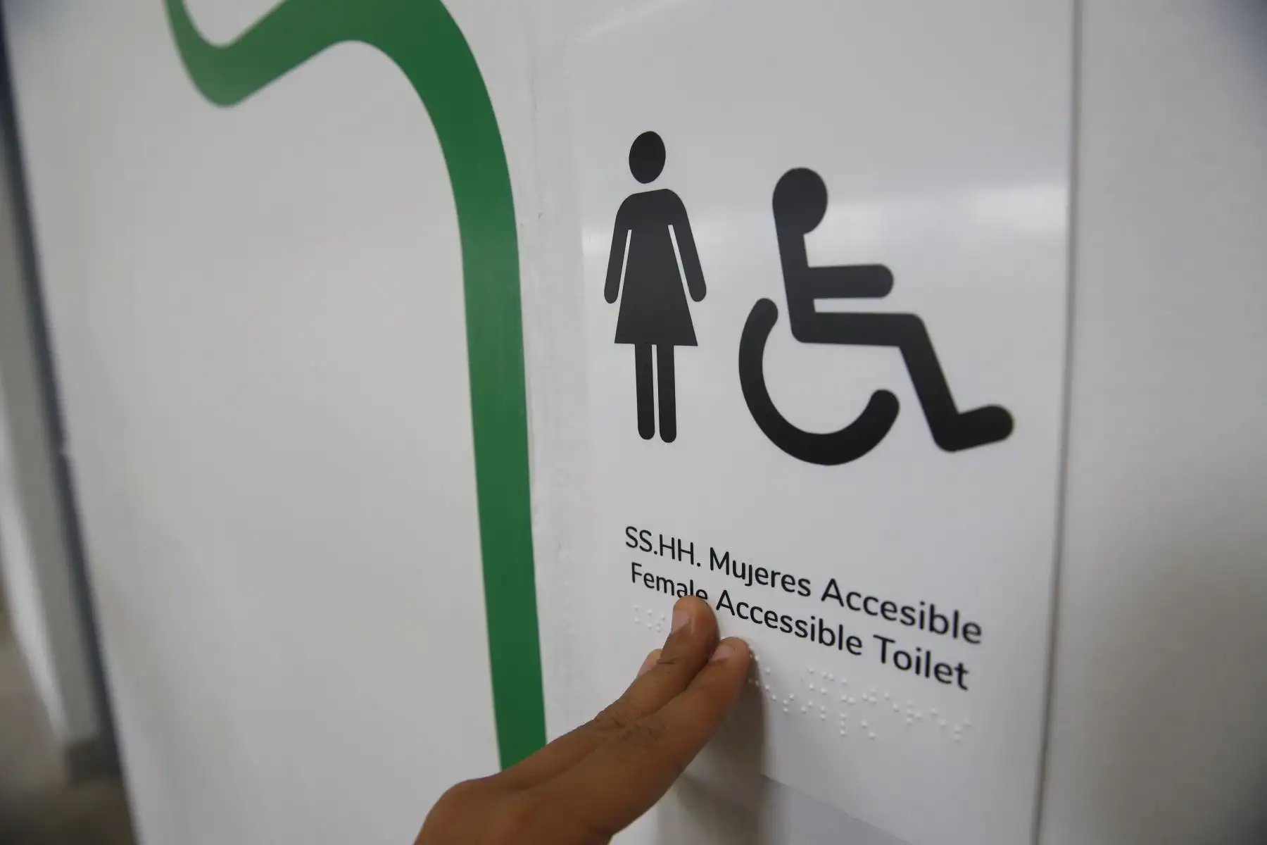 Videna cuenta con total accesibilidad para personas con discapacidad. Recinto deportivo brinda facilidades como rampas, señalización en sistema Braille, pisos podotáctiles entre otras. Foto: ANDINA/Renato Pajuelo