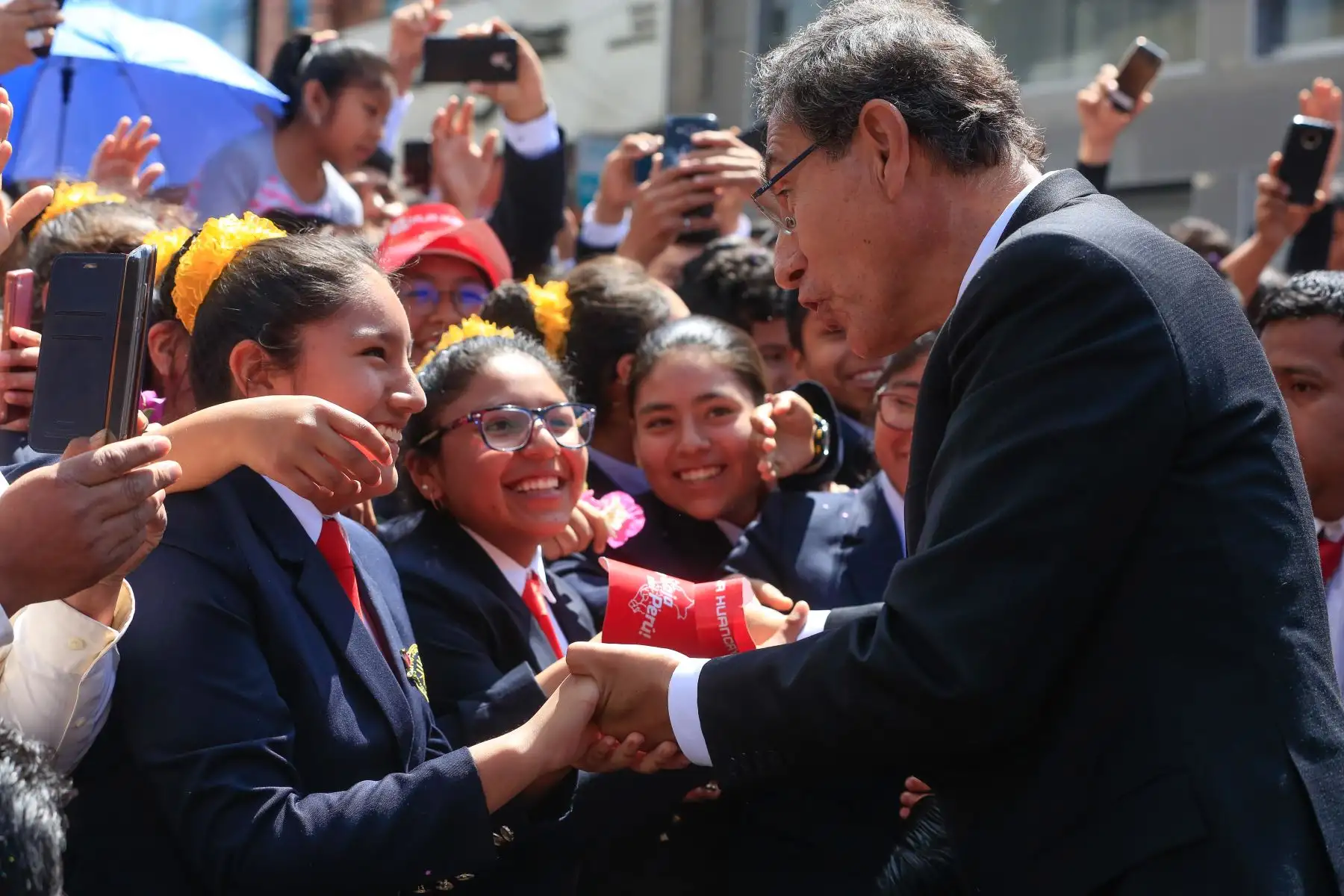 Presidente Vizcarra participa en la ceremonia por el 90 aniversario de la reincorporación de Tacna a la heredad nacional. Foto: ANDINA/Prensa Presidencia