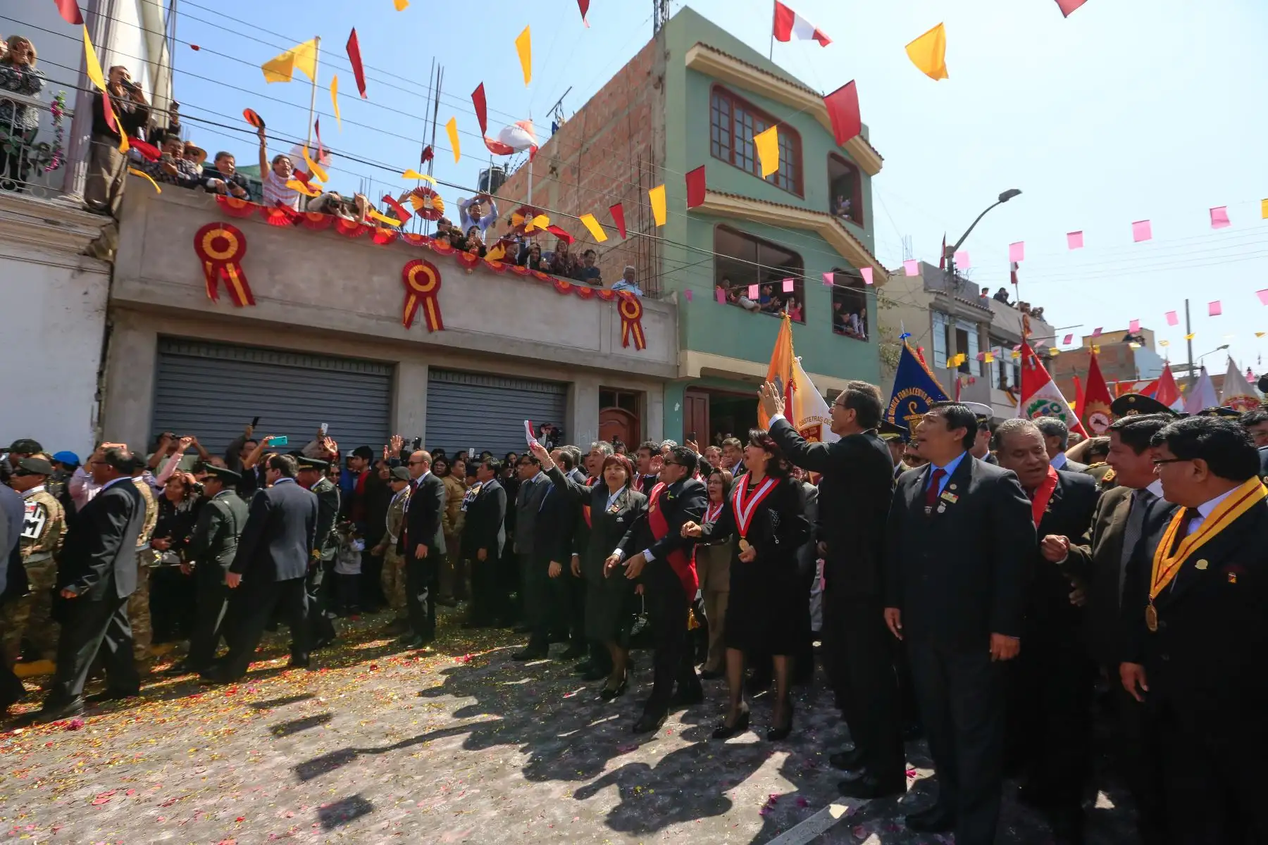 Presidente Vizcarra participa en la ceremonia por el 90 aniversario de la reincorporación de Tacna a la heredad nacional. Foto: ANDINA/Prensa Presidencia