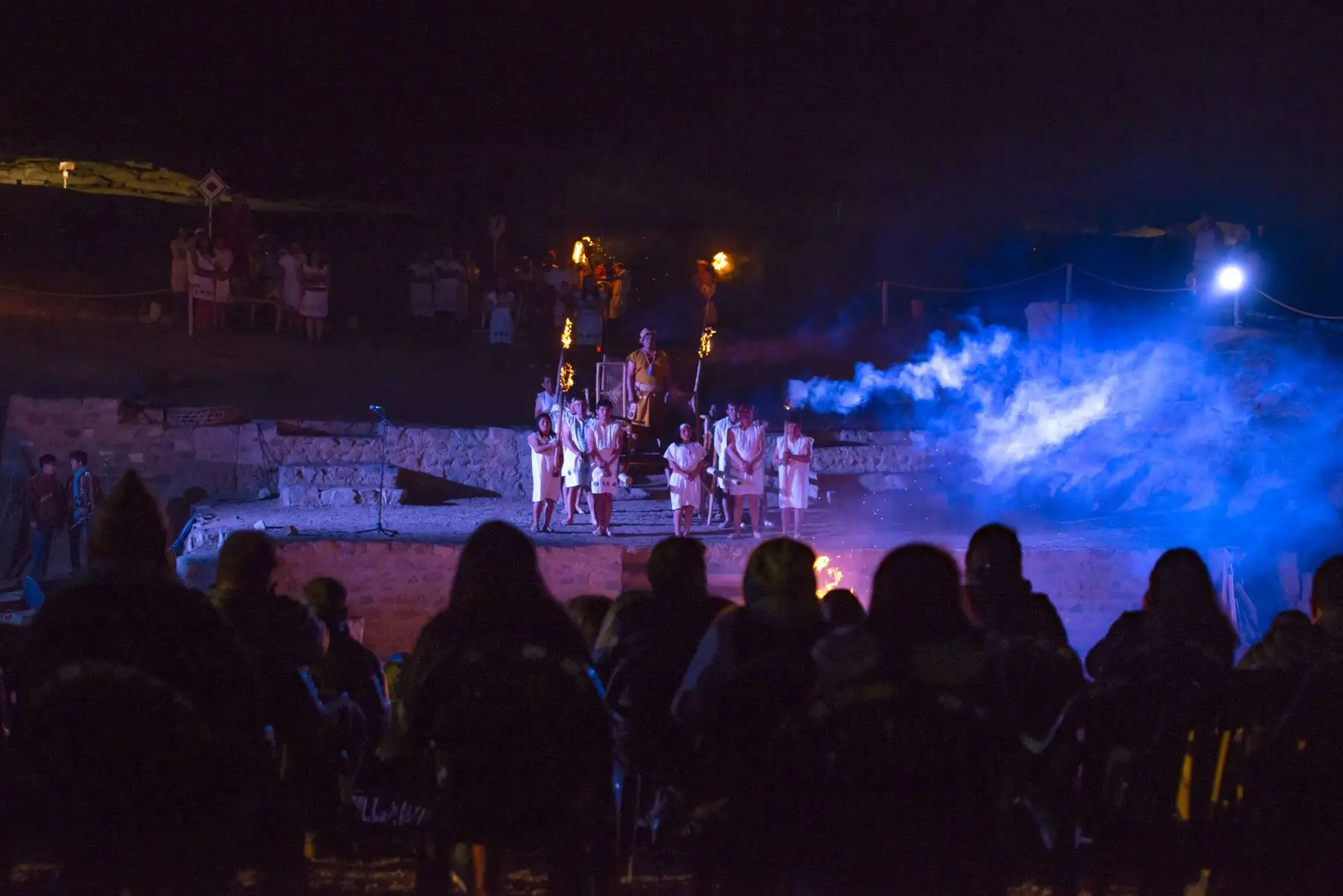 Durante el acto de pago a la pachamama se pidió a los asistentes su apoyo en el cuidado del medio ambiente, ante el cambio climático que estamos afrontando. Foto: ANDINA/Difusión