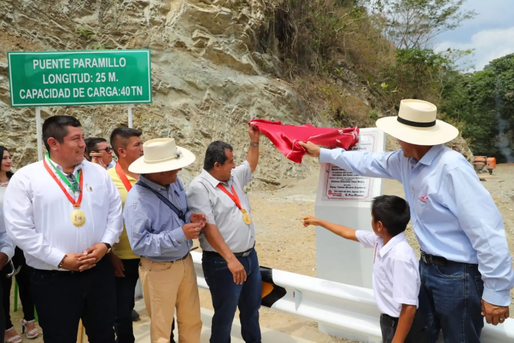 Presidente Vizcarra en la inauguración de las obras de renovación del Puente Paramillo. Foto: ANDINA/Prensa Presidencia