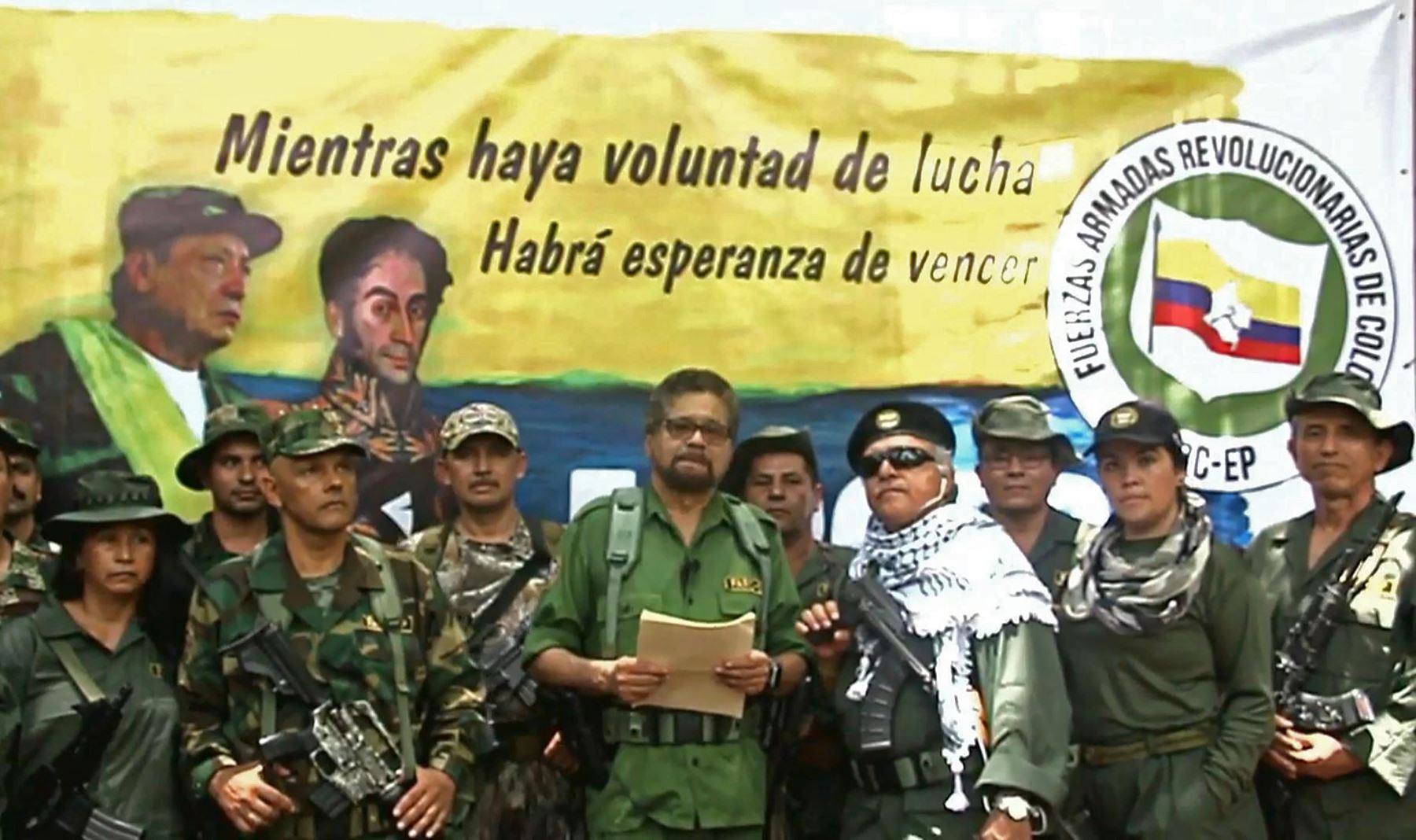 Iván Marquez y exjefes de la FARC anuncian que retomarán las armas.