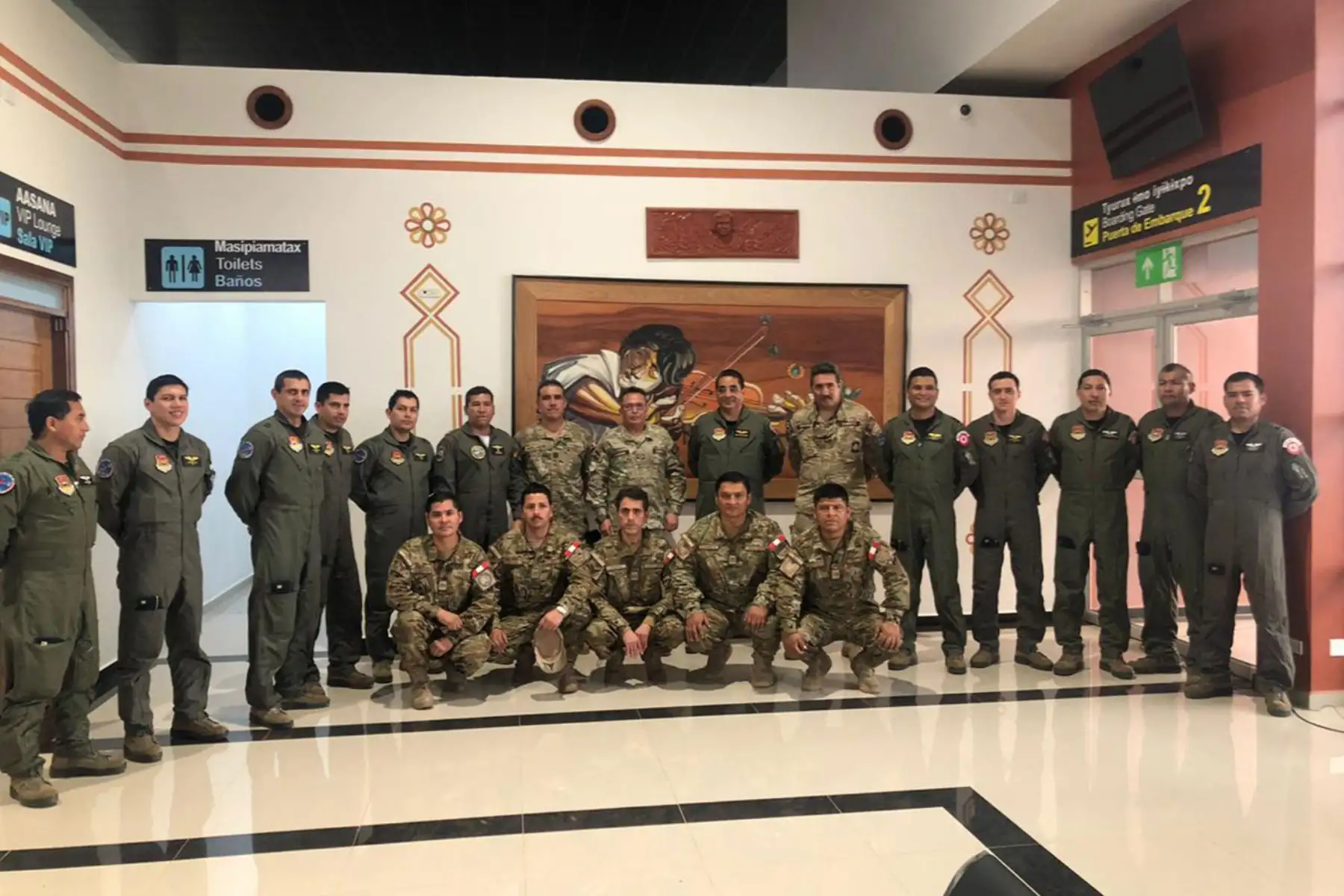 Perú envió a Bolivia helicópteros de la FAP para apoyar la lucha contra incendios forestales.Foto: ANDINA/Mindef