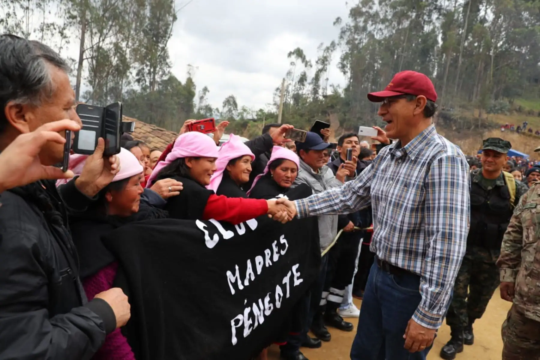 Presidente de la República, Martín Vizcarra en Chachapoyas inauguró la carretera La Jalca – Nueva Esperanza. Foto: ANDINA/Prensa Presidencia