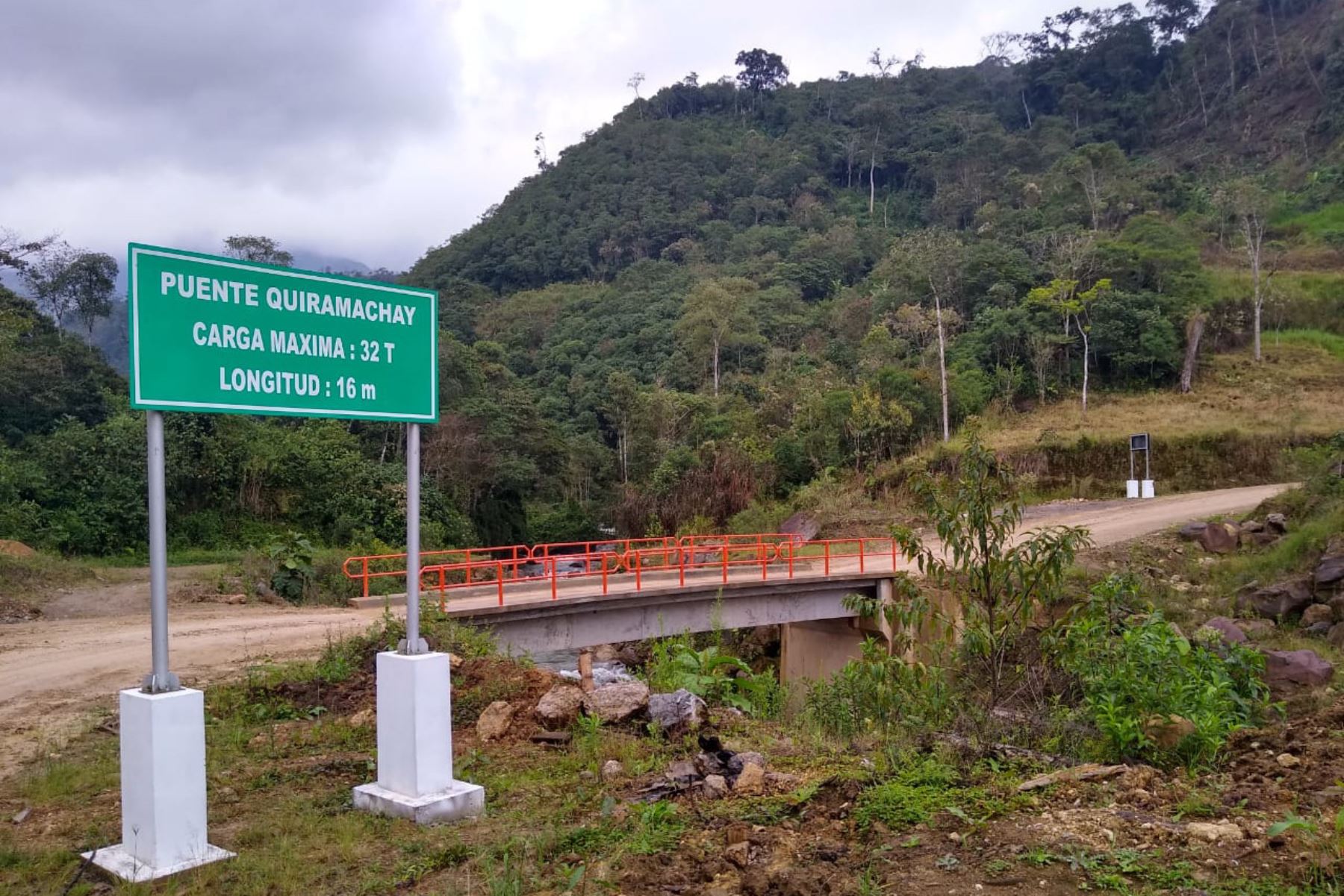 Carretera La Jalca-Nueva Esperanza mejorará tránsito en la región Amazonas.