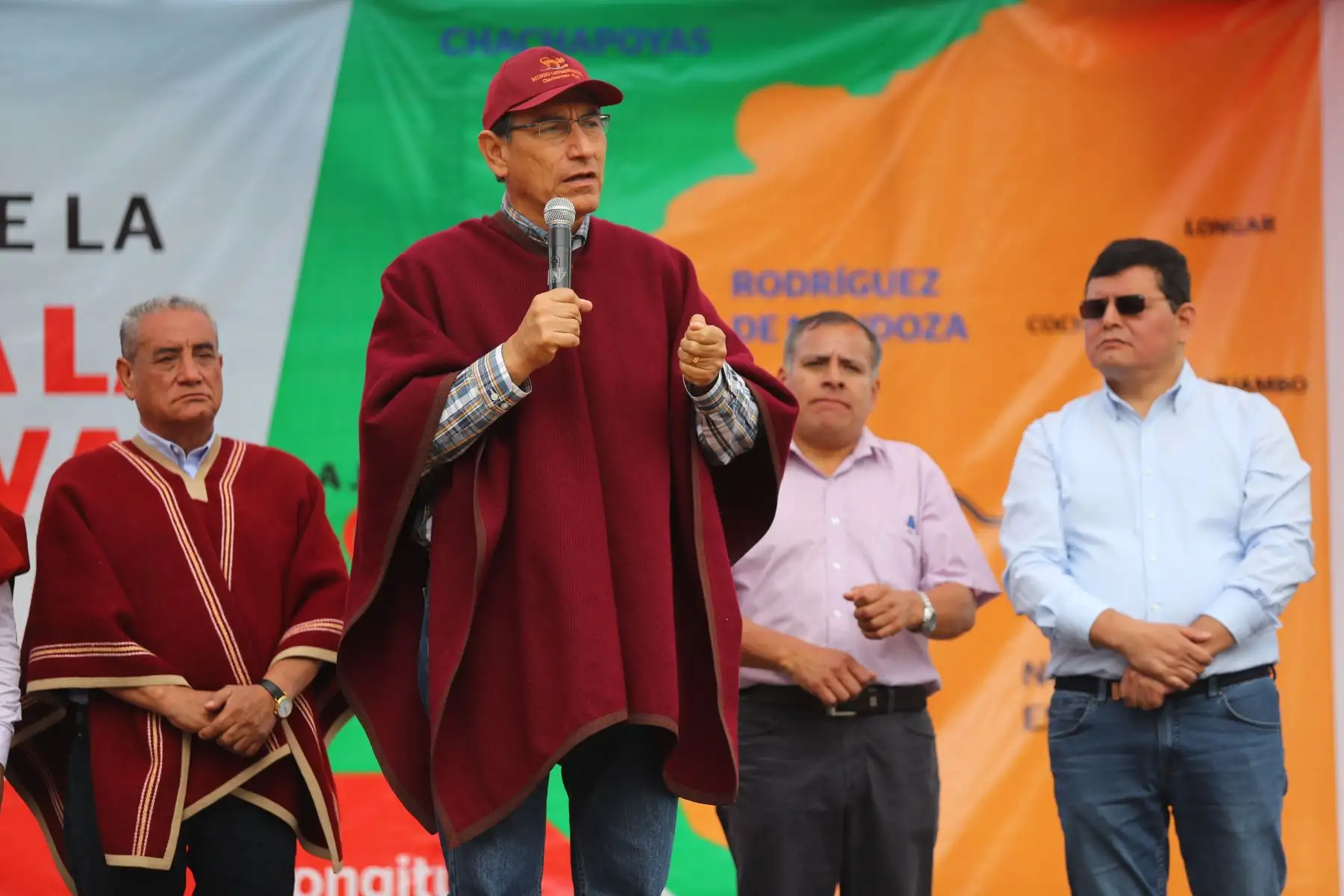 Presidente Vizcarra inaugura carretera La Jalca-Nueva Esperanza en la región Amazonas. Foto: ANDINA/Prensa Presidencia