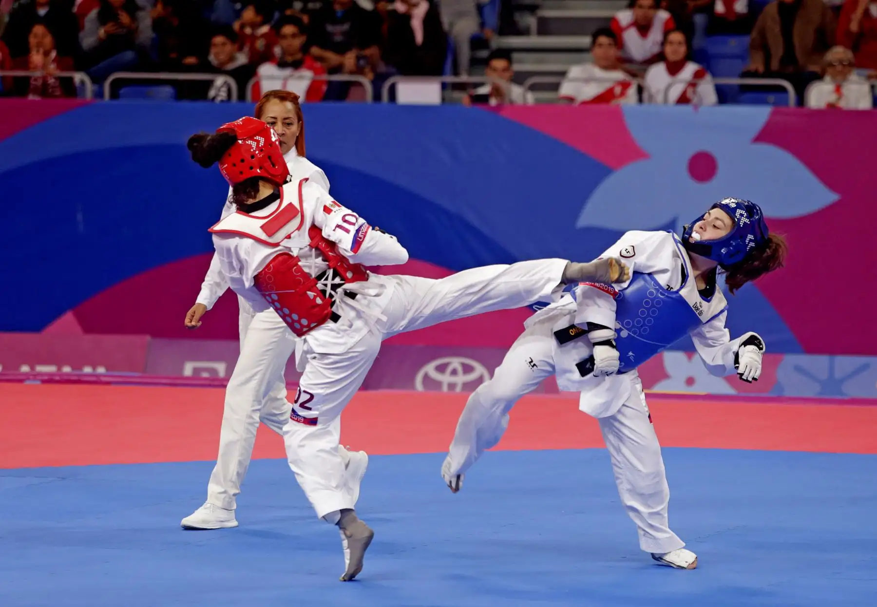 Angelica Espinoza obtiene medalla de oro en ParaTaewkondo. Foto: ANDINA/ Lima 2019