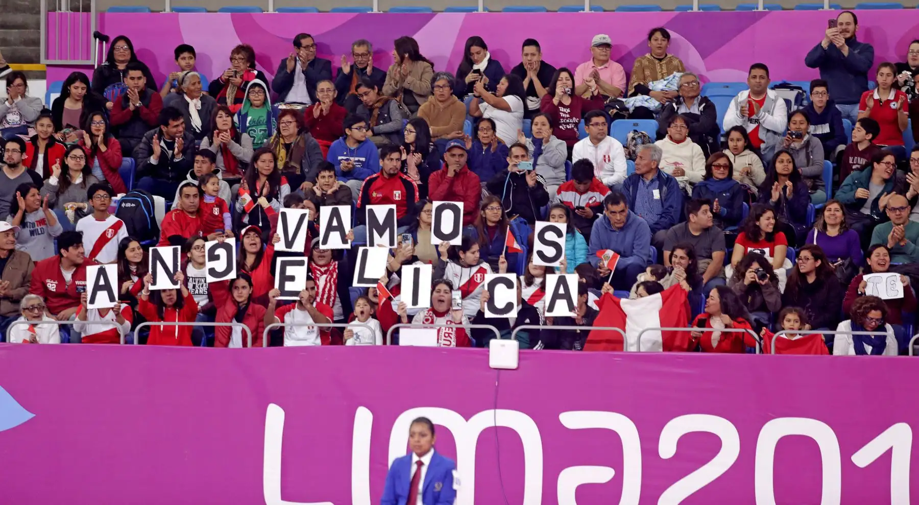 Angelica Espinoza obtiene medalla de oro en ParaTaewkondo. Foto: ANDINA/ Lima 2019