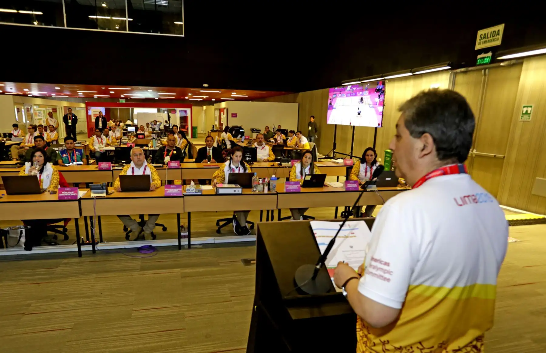 Main Center Operation (MOC) de los Juegos Panamericanos y Parapanamericanos de Lima
Foto: ANDINA/ Lima 2019