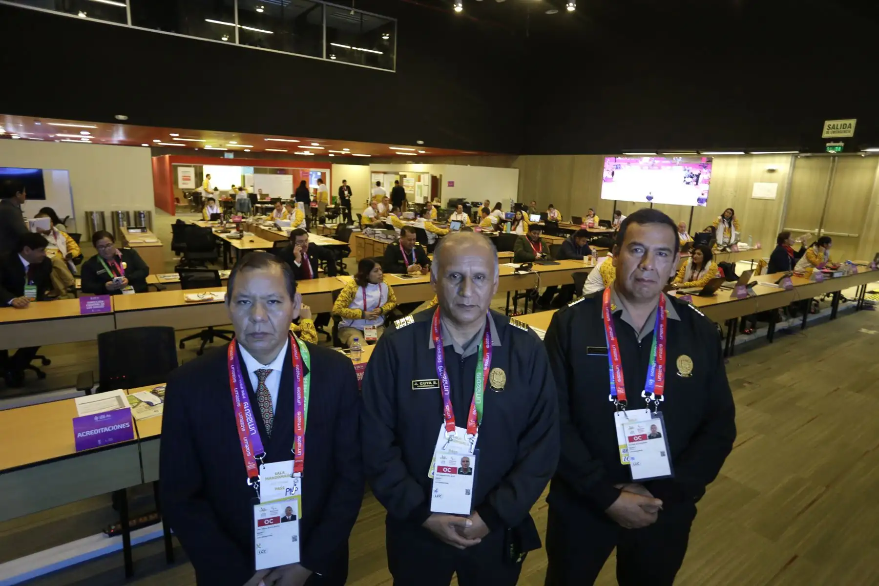 Main Center Operation (MOC) de los Juegos Panamericanos y Parapanamericanos de Lima
Foto: ANDINA/ Lima 2019