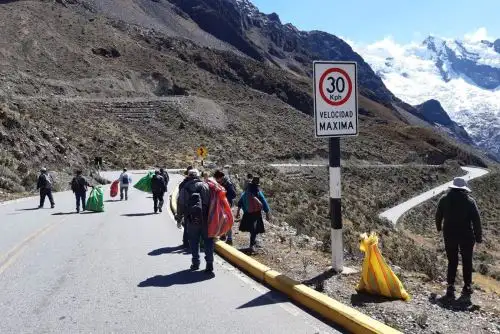 Como parte de la campaña Chao Plástico, se retiraron más de 1,000 kilos de residuos inorgánicos del Parque Nacional Huascarán (Áncash).