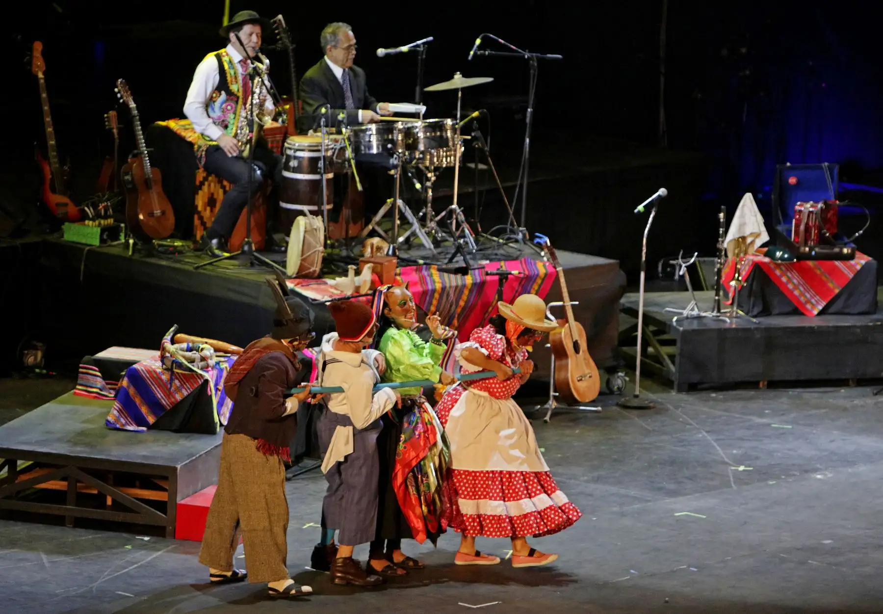 Son Tentación y Yuyachkani participan en la  clausura del Culturaymi de Lima 2019
Foto: ANDINA/Lima 2019