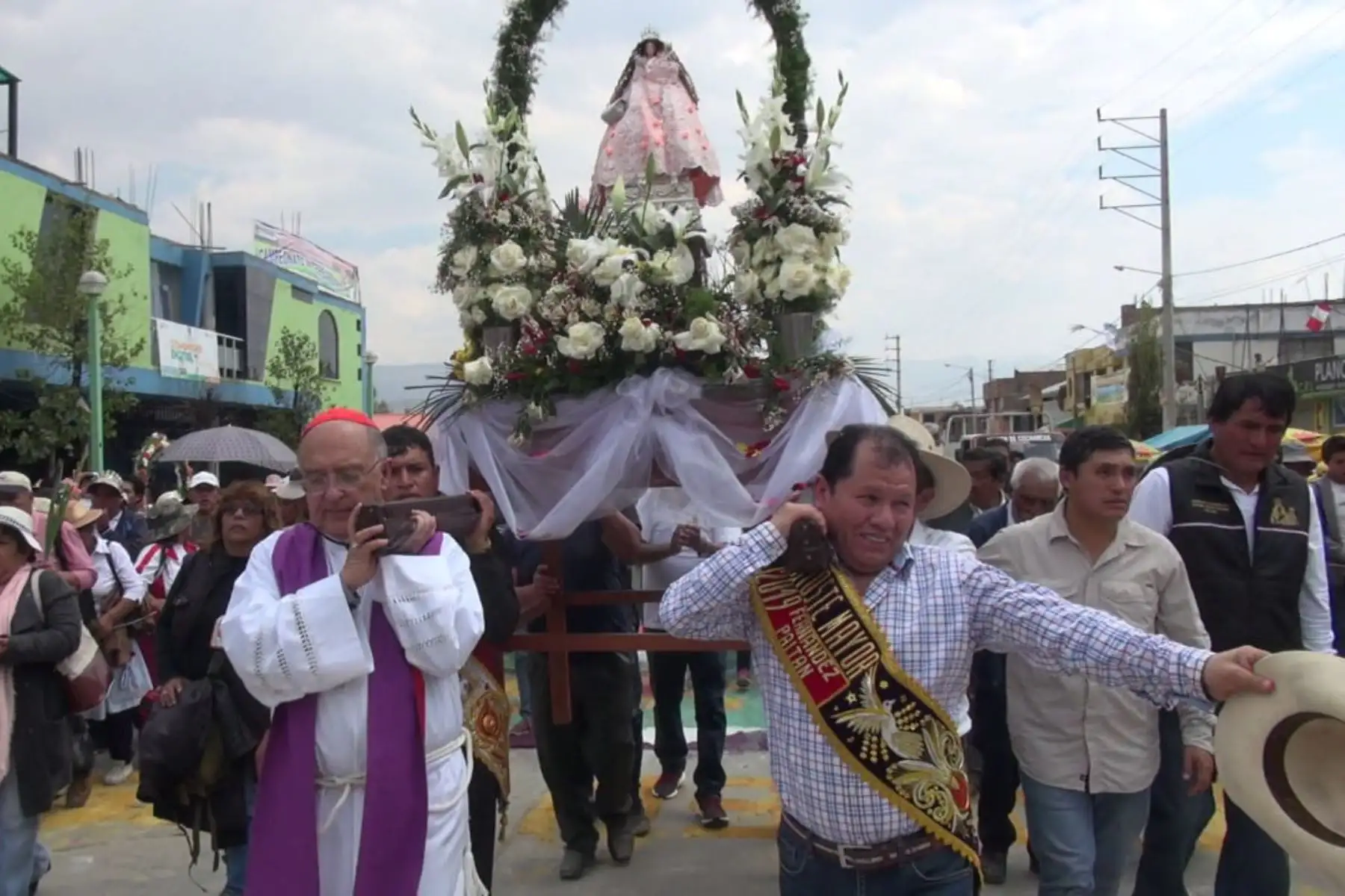 La festividad a la Virgen de Cocharcas fue declarada en 2014 Patrimonio Cultural de la Nación, y los días centrales de fiesta son el 8 y 9 de setiembre. Foto: ANDINA/Pedro Tinoco