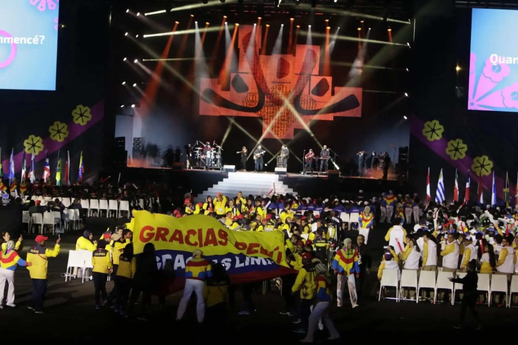 Ceremonia de Clausura de los Juegos Parapanamericanos Lima 2019 en la Villa Deportiva Nacional - VIDENA.
Foto: Lima 2019