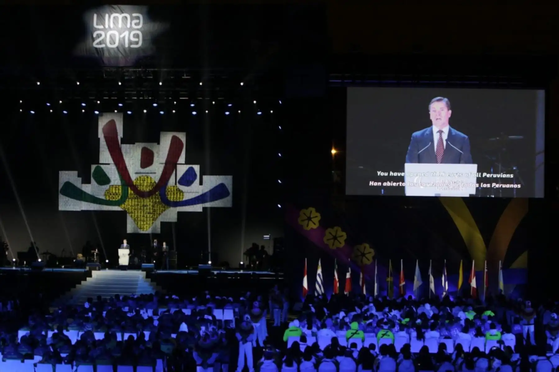 Clausura de los Juegos Parapanamericanos Lima 2019.
Foto: Lima 2019