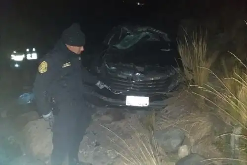 Accidente en la carretera Central, a la altura de La Oroya, en Junín, deja tres muertos y cuatro heridos graves.
