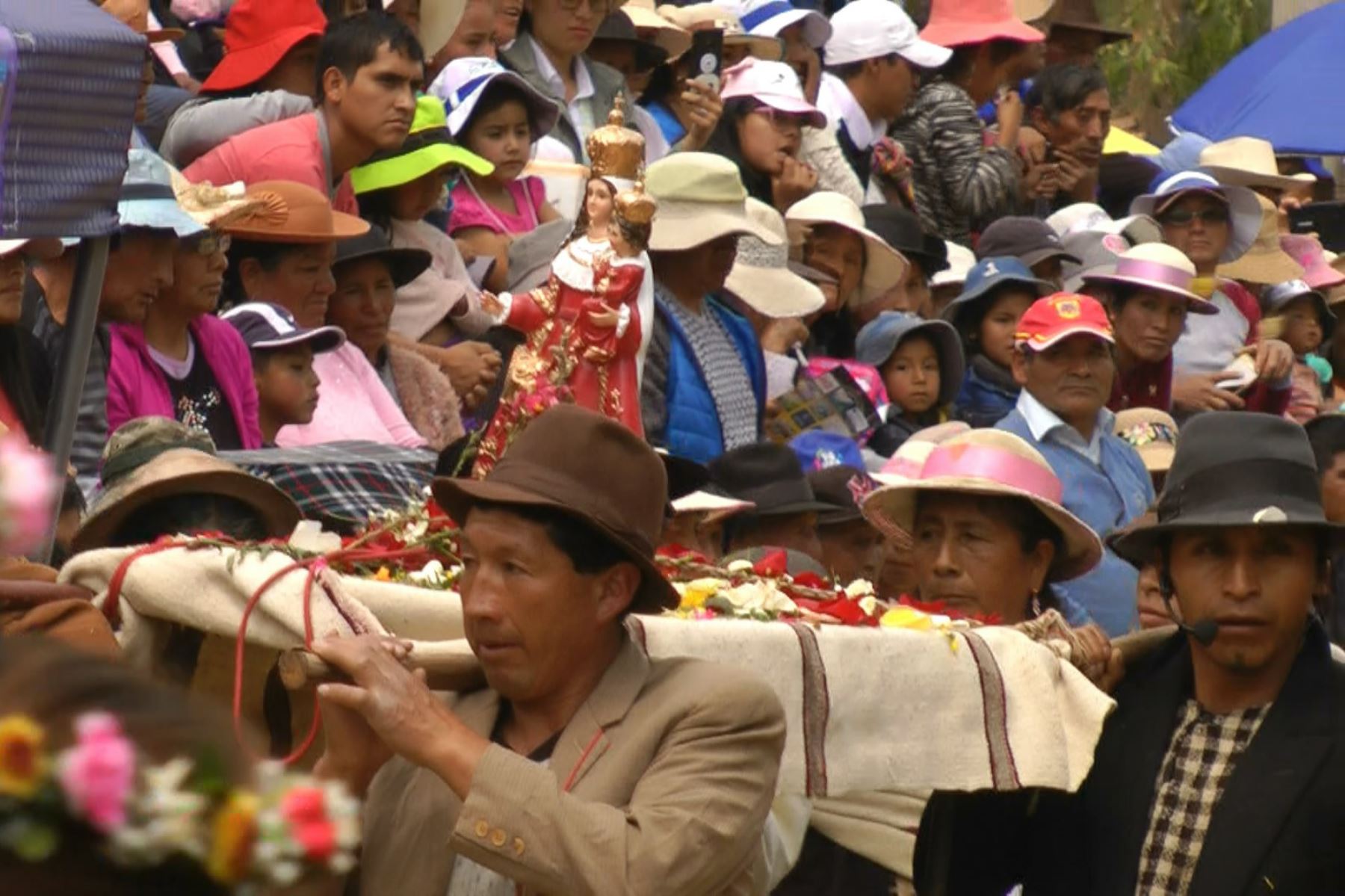 Huancayo inicia celebraciones en honor a la festividad de la virgen de Cocharcas. Foto: Pedro Tinoco