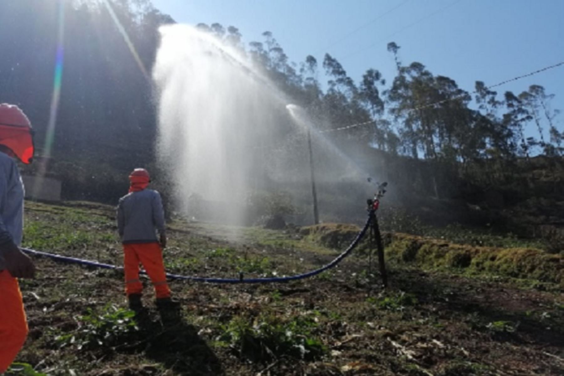 Cerro Chamanayoc: continÃºan los trabajos para mitigar la polvareda