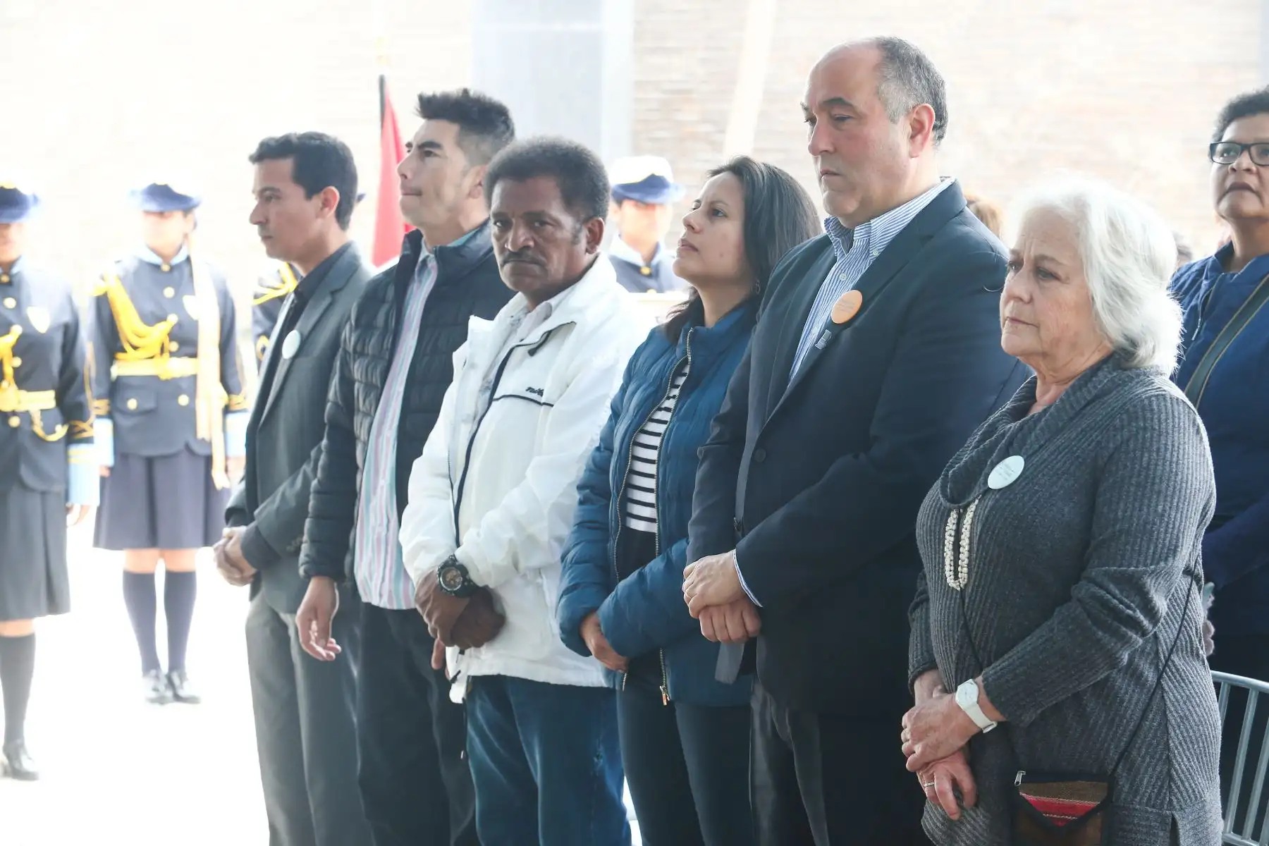 Teresa Fuller, asiste a la misa y romería por los 99 años del natalicio de su madre Chabuca Granda en el cementerio El Ángel. Foto: ANDINA/ Héctor Vinces
