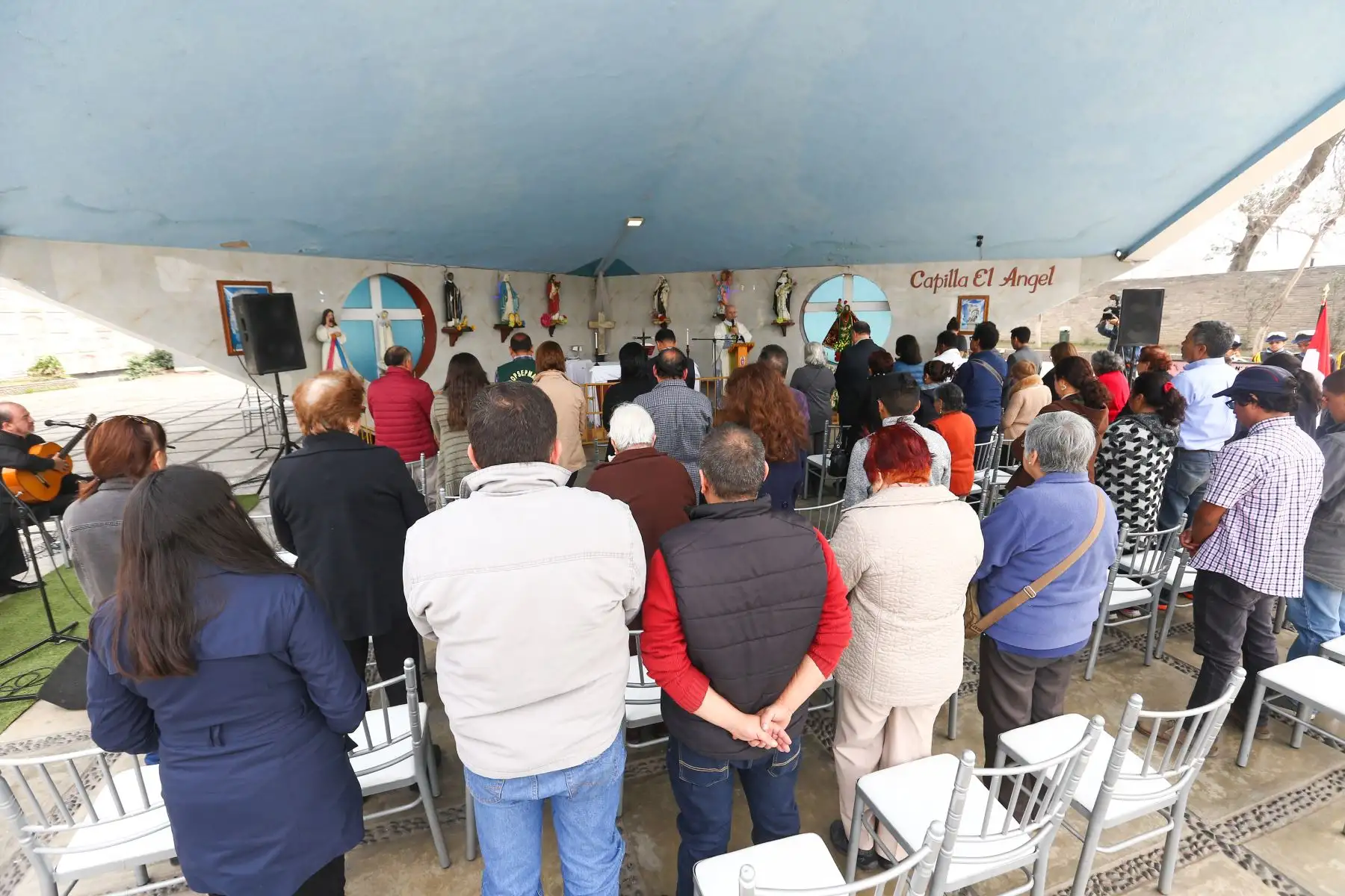 Misa y romería por los 99 años del natalicio de Chabuca Granda en el cementerio El Ángel. Foto: ANDINA/ Héctor Vinces