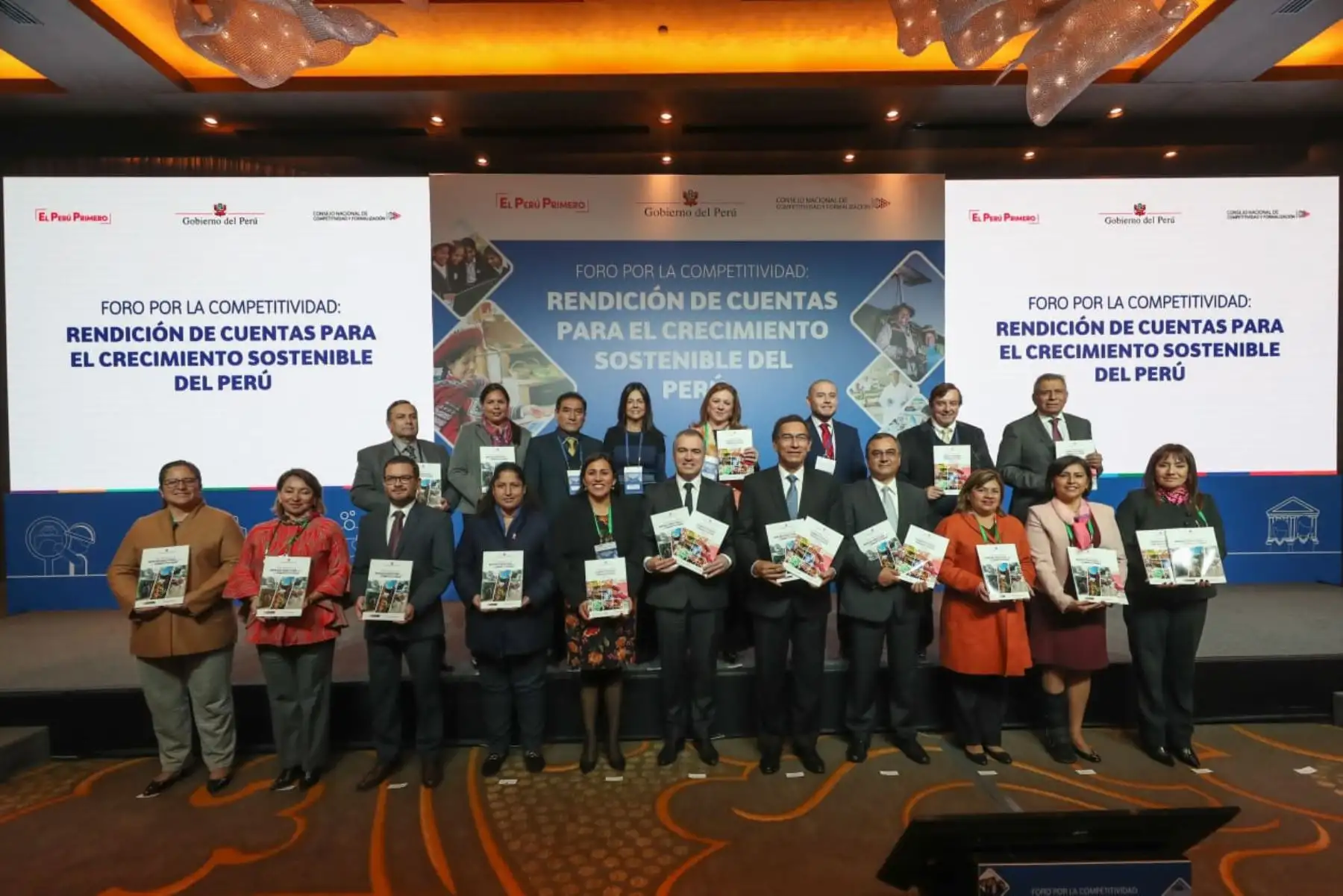 Presentación del Plan Nacional de Infraestructura y Competitividad. Foto: Cortesía.