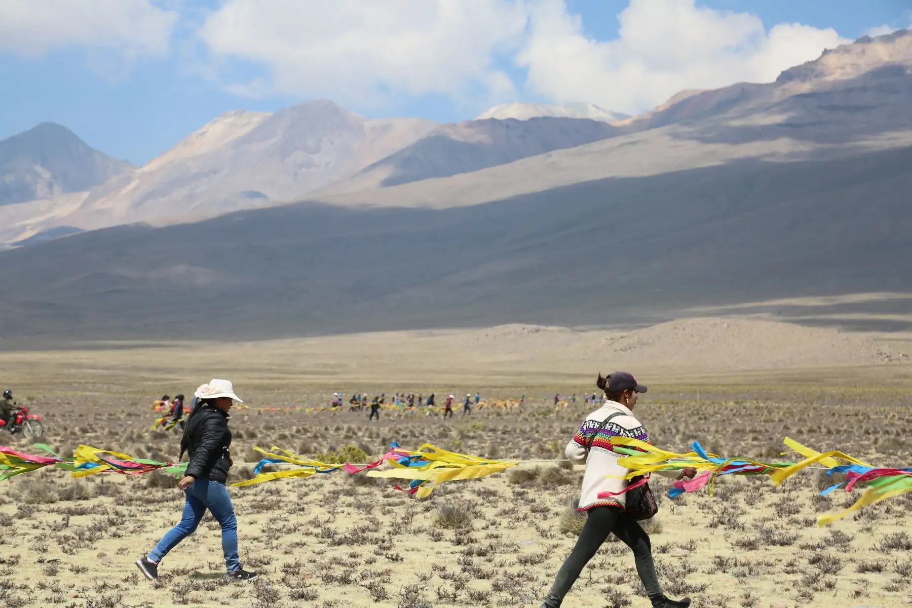 La comunidad campesina de San Juan de Tarucani en la Reserva Nacional de Salinas y Aguada Blanca, región Arequipa, será escenario de la gran fiesta del Chaccu 2019 este 10 y 11 de setiembre.Foto.ANDINA/SERNANP La comunidad campesina de San Juan de Tarucani en la Reserva Nacional de Salinas y Aguada Blanca, región Arequipa, será escenario de la gran fiesta del Chaccu 2019 este 10 y 11 de setiembre.Foto.ANDINA/SERNANP