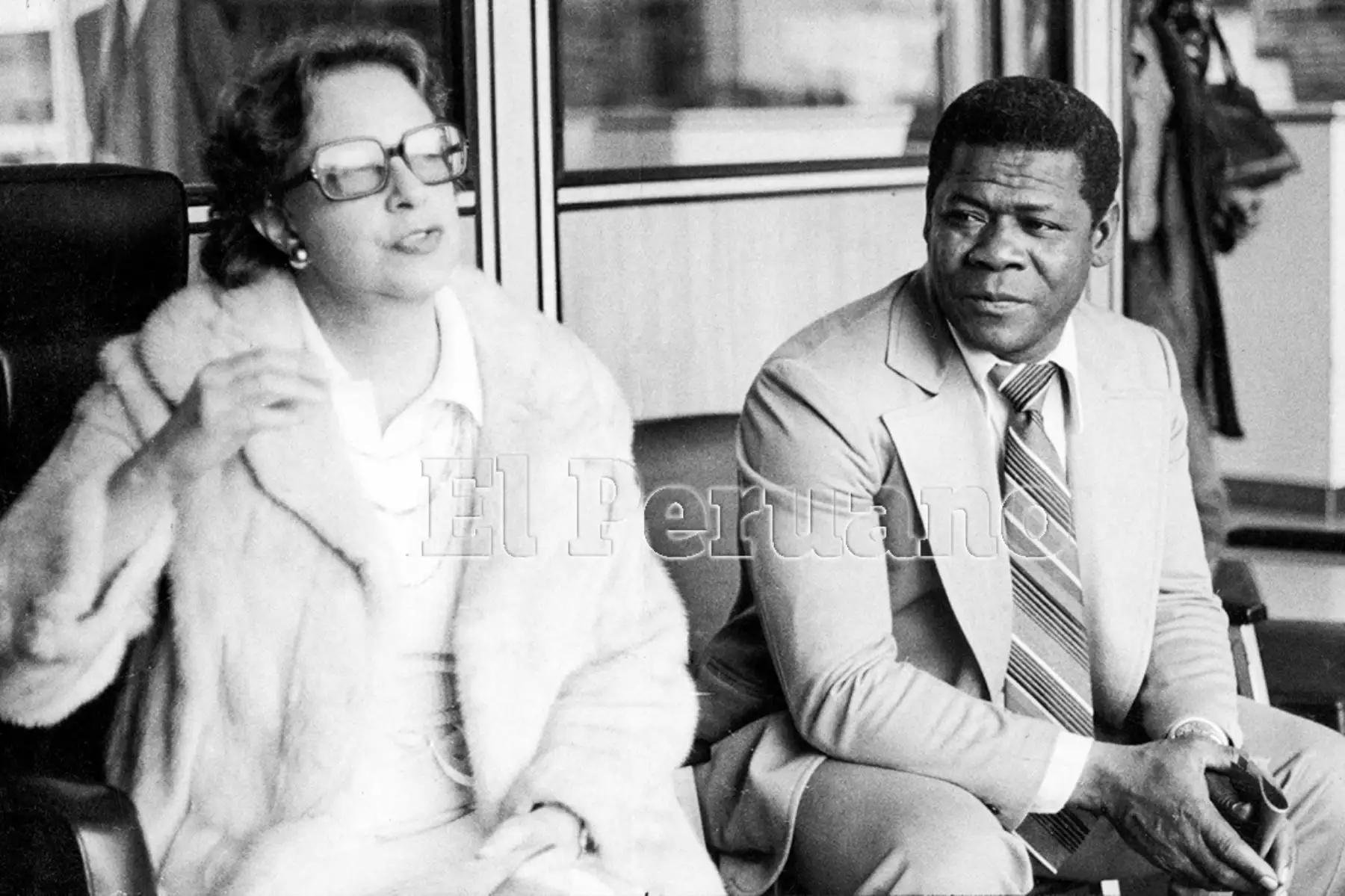 Lima - 10 octubre 1978 / Entrevista a Chabuca Granda y Caitro Soto. Foto: Archivo Histórico de EL PERUANO / Américo Alburquerque